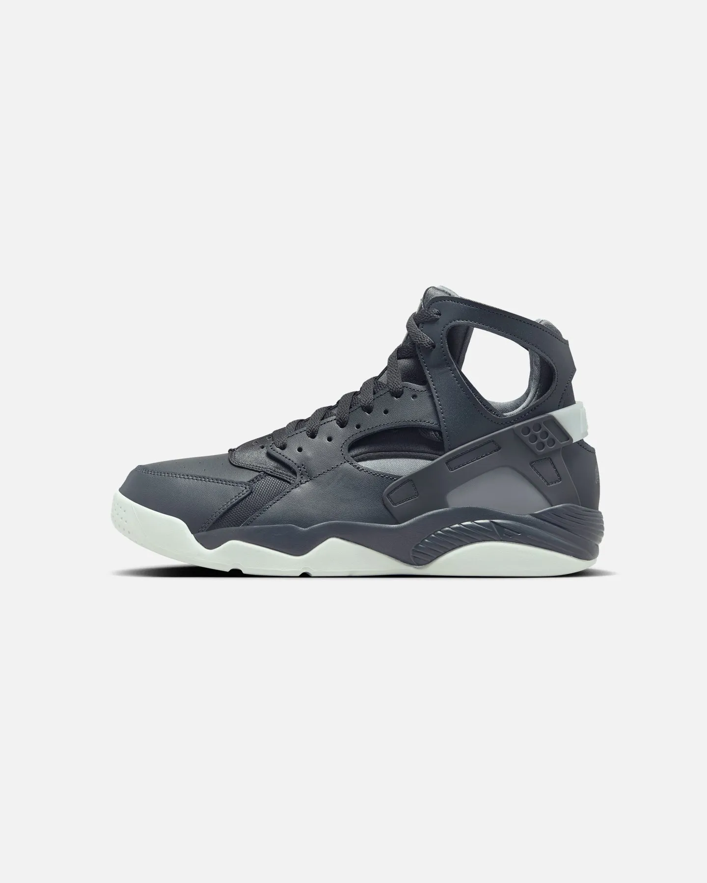 Slim Form Peak Mode Nike Air Flight Huarache Dark Smoke Grey/Black
