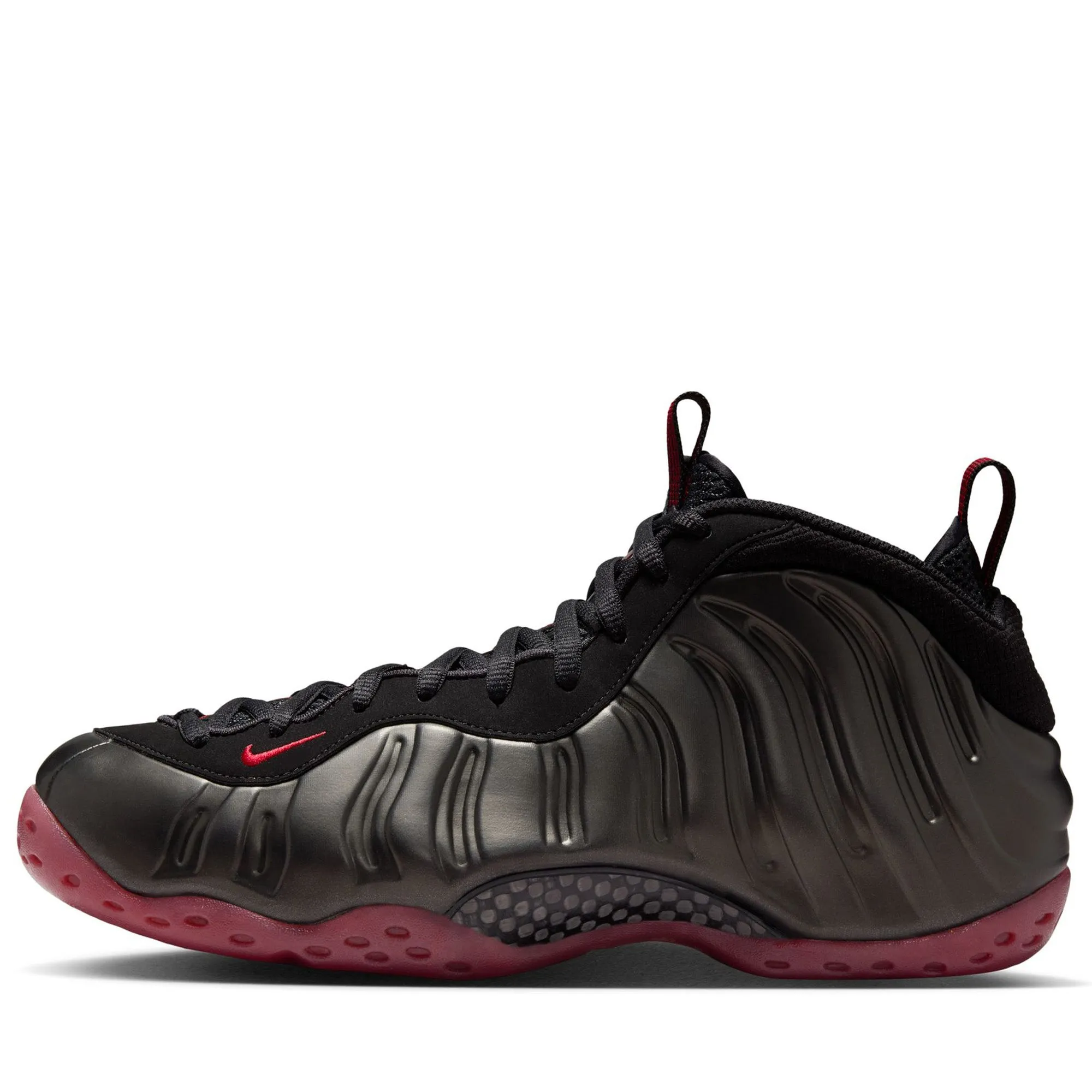 Nike Air Foamposite One 'Cough Drop' - Black/Varsity Red Heat Dissipation Technology Minimalist Aesthetic
