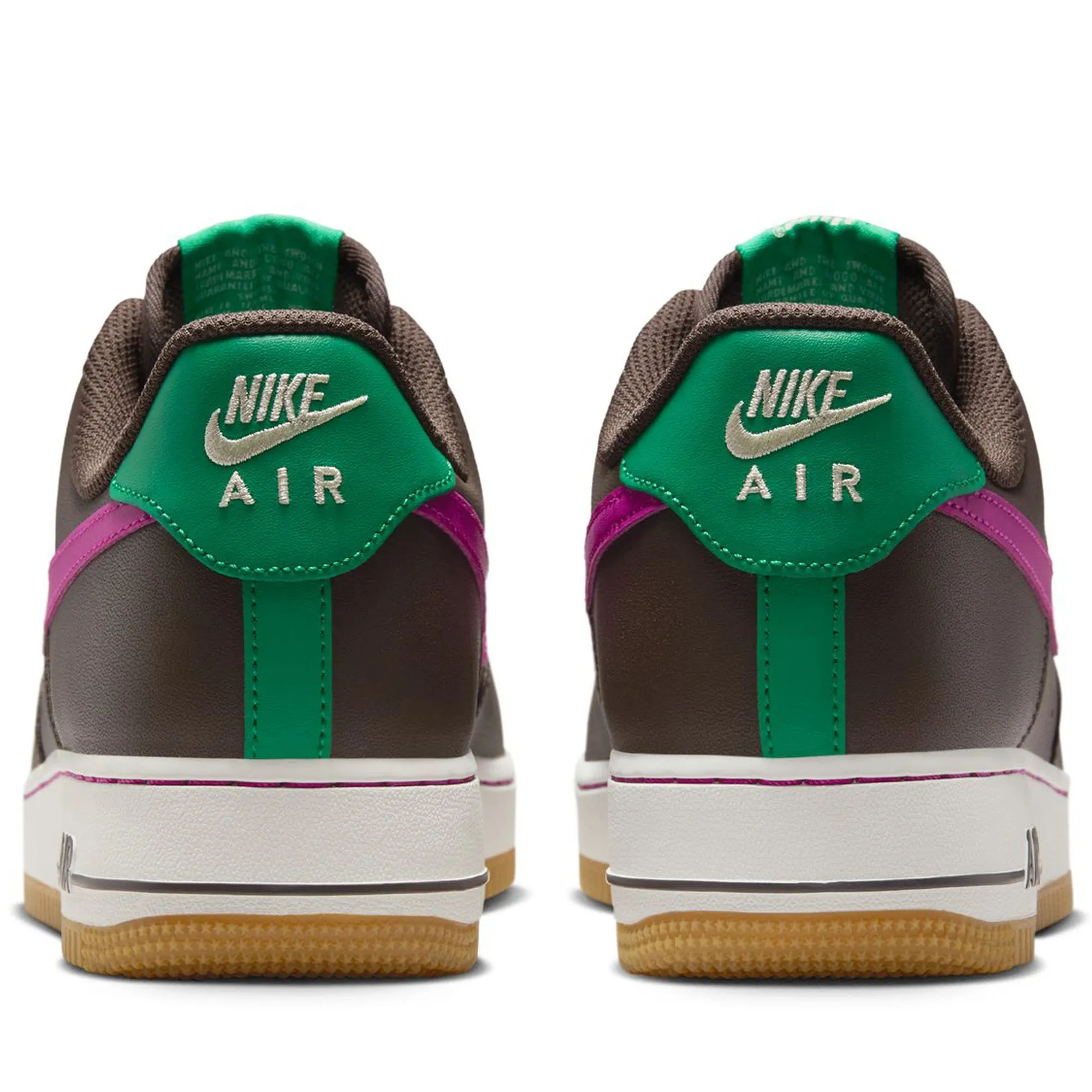 Nike Air Force 1 '07 - Baroque Brown/Vivid Purple Sleek cushioning