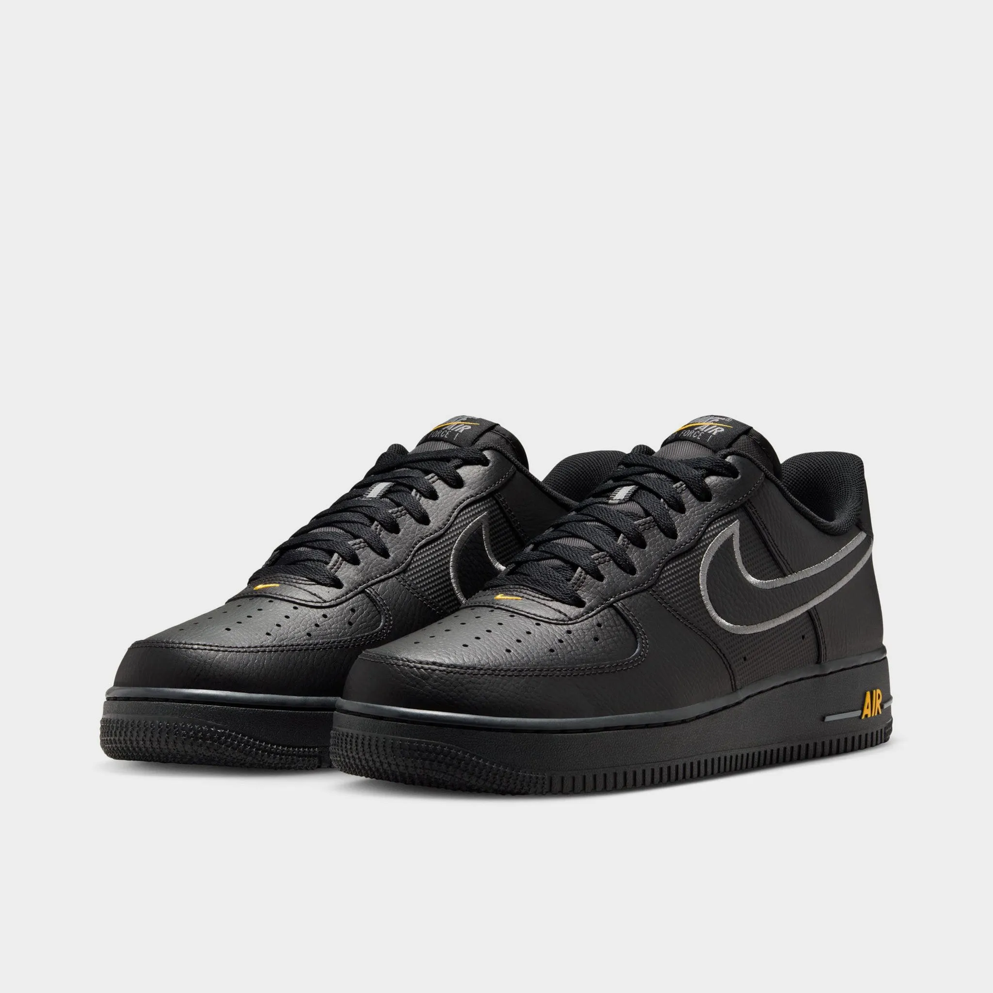 Relaxed Fit Nike Air Force 1 '07 Black / Cool Grey - Sundial
