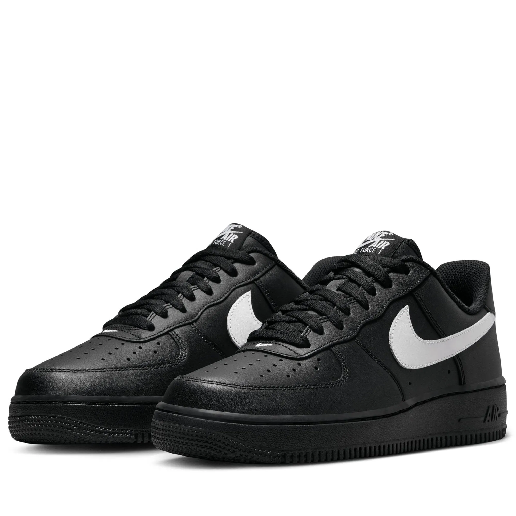 Impact Resistant Toe Cap Base Comfort Nike Air Force 1 '07 - Black/White