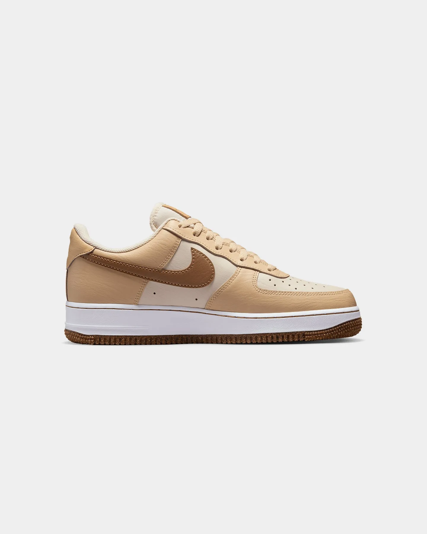Nike Air Force 1 '07 EMB "Inspected By Swoosh" Pearl White/Ale City Pace easy move