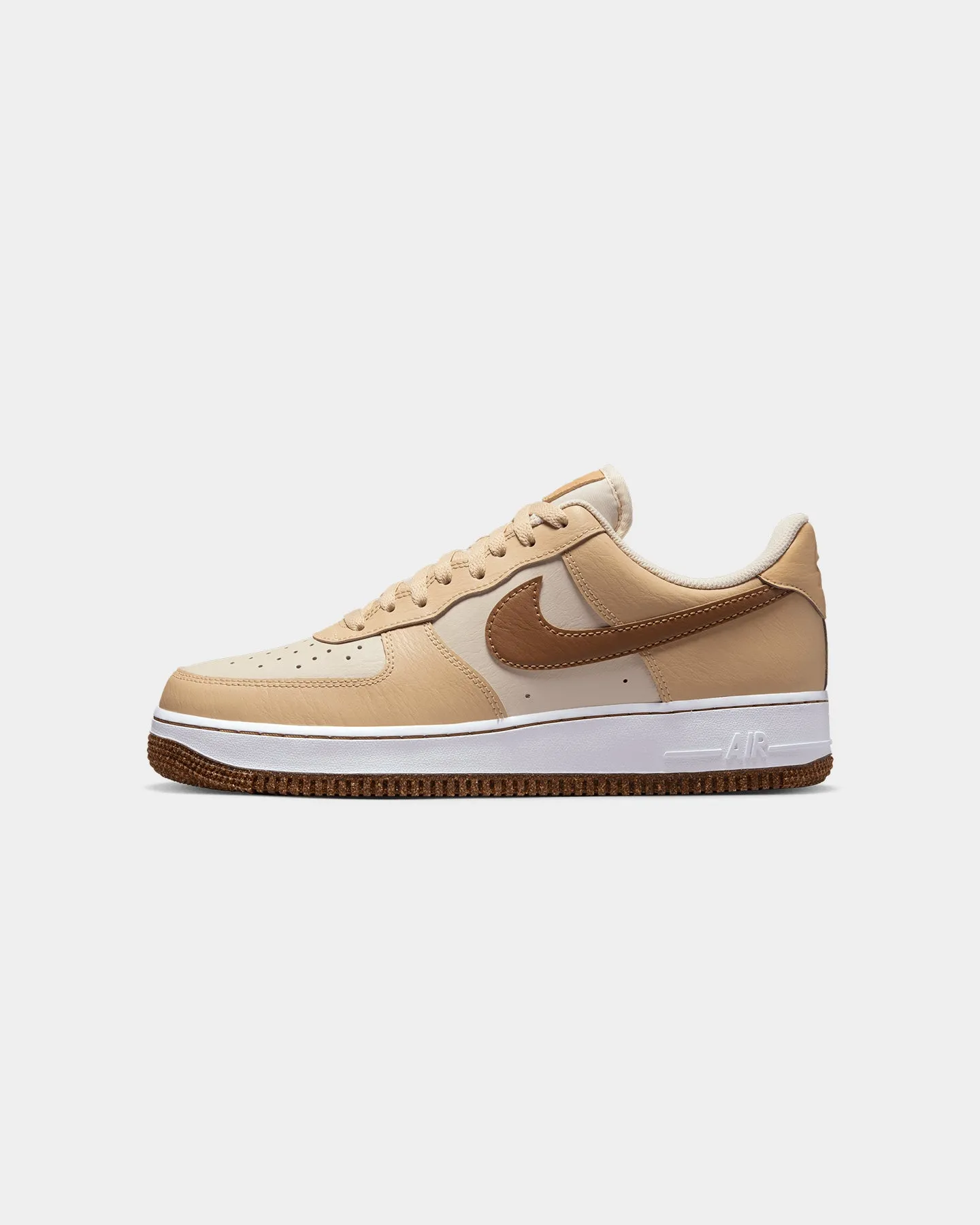 Nike Air Force 1 '07 EMB "Inspected By Swoosh" Pearl White/Ale Airport Easy