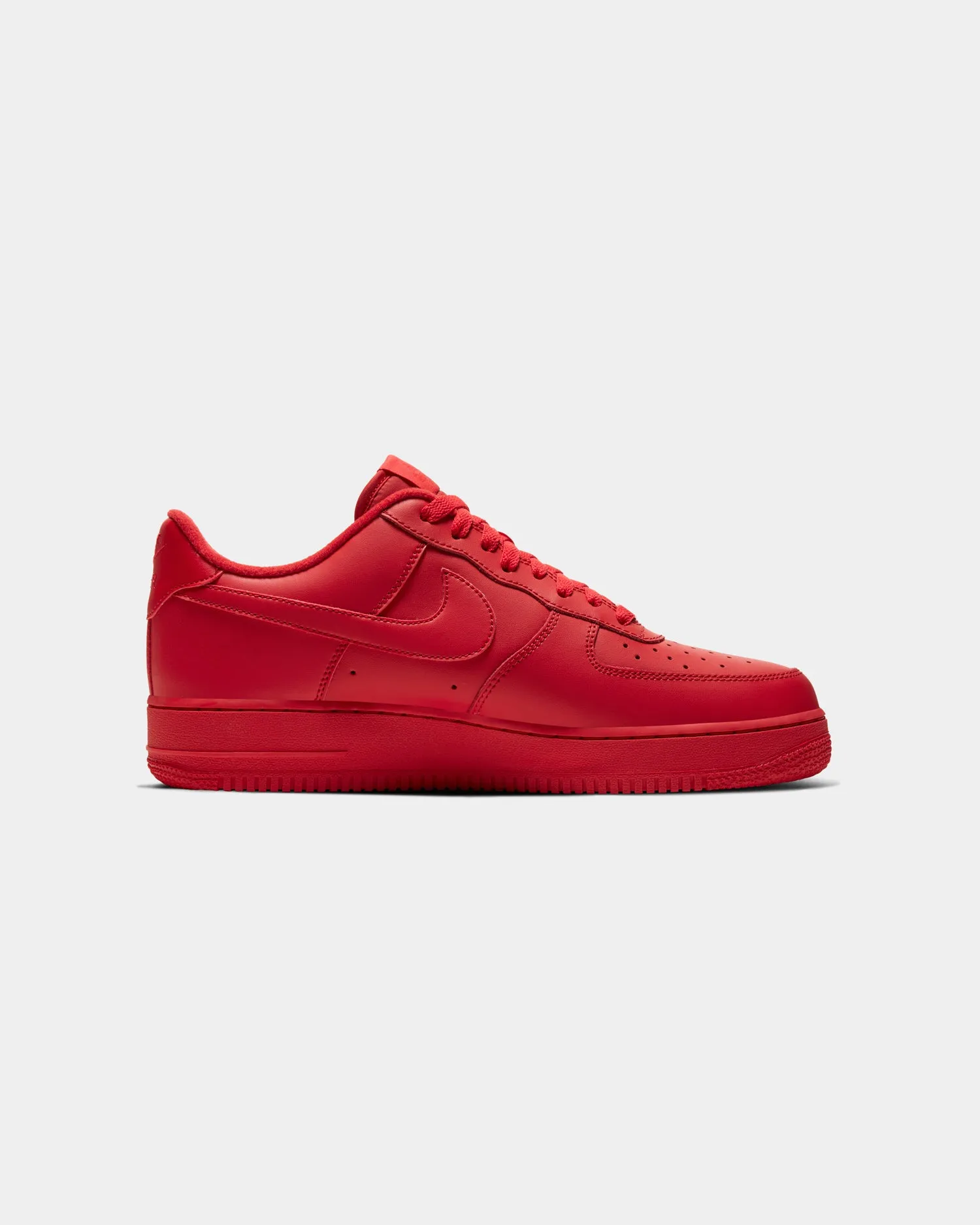 Nike Air Force 1 '07 LV8 1 Red/Red/Black Crystal Glow Trend Hot
