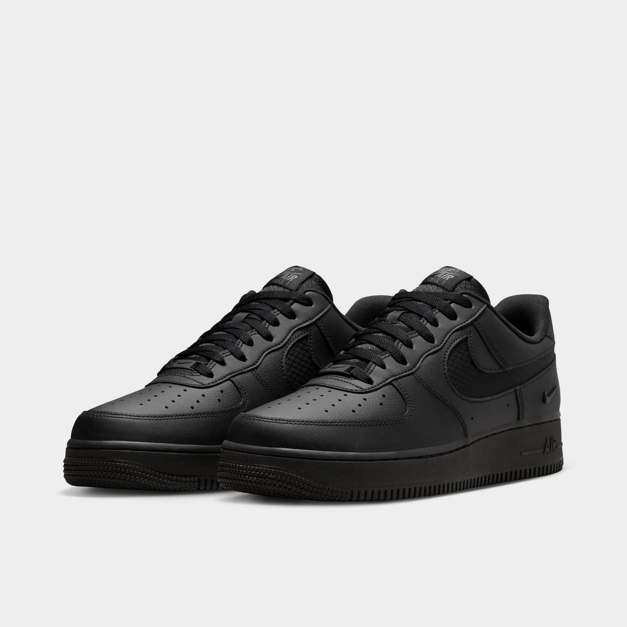 Nike Air Force 1 '07 LV8 Black / Black - Anthracite Smooth Lines Mild Support