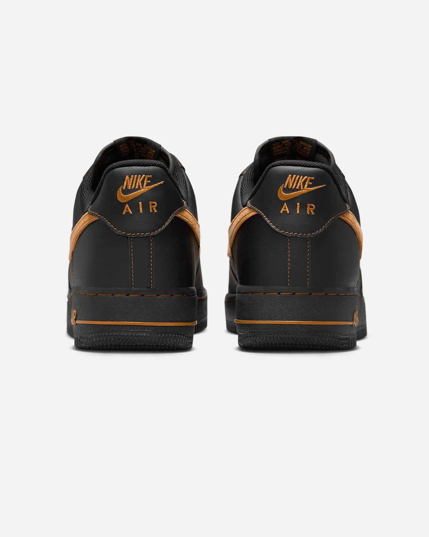 Nike Air Force 1 '07 LV8 Black/Orchre Dust Guard TPU Stability