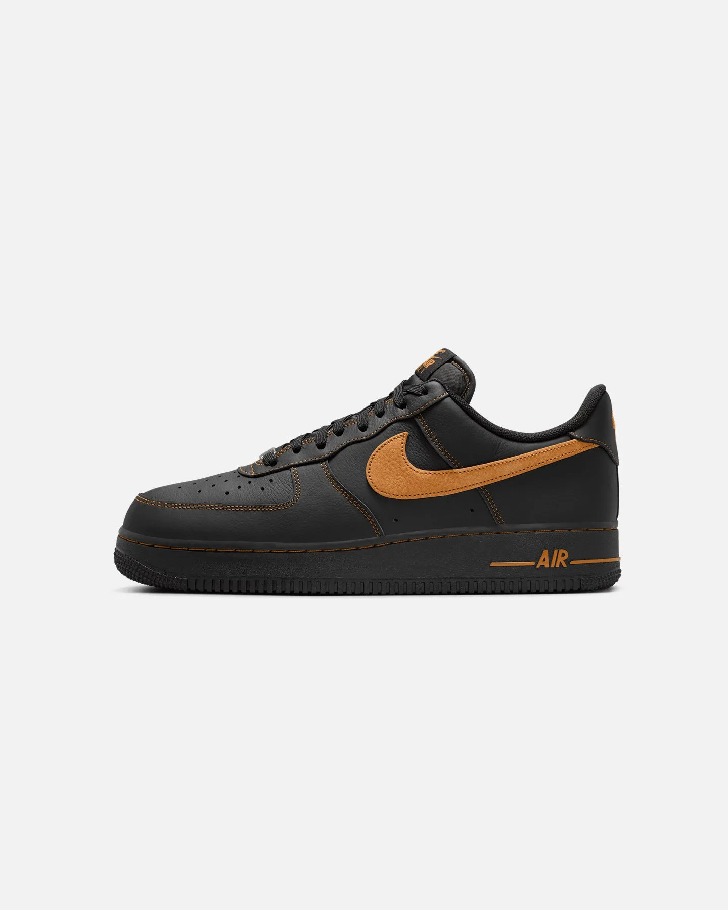 Comfort Bend Nike Air Force 1 '07 LV8 Black/Orchre