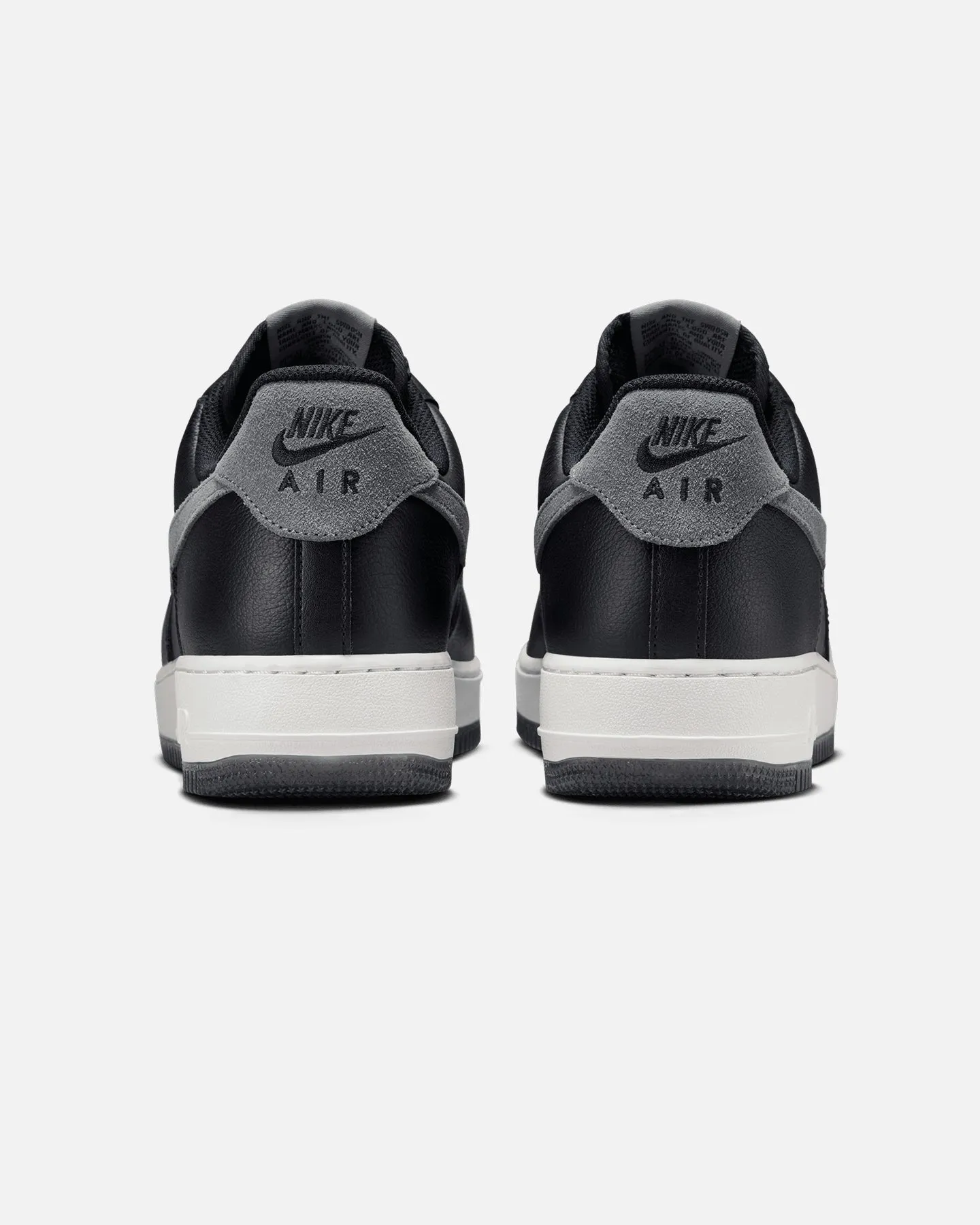 Nike Air Force 1 '07 LV8 Black/Smoke Green Abrasion resistant