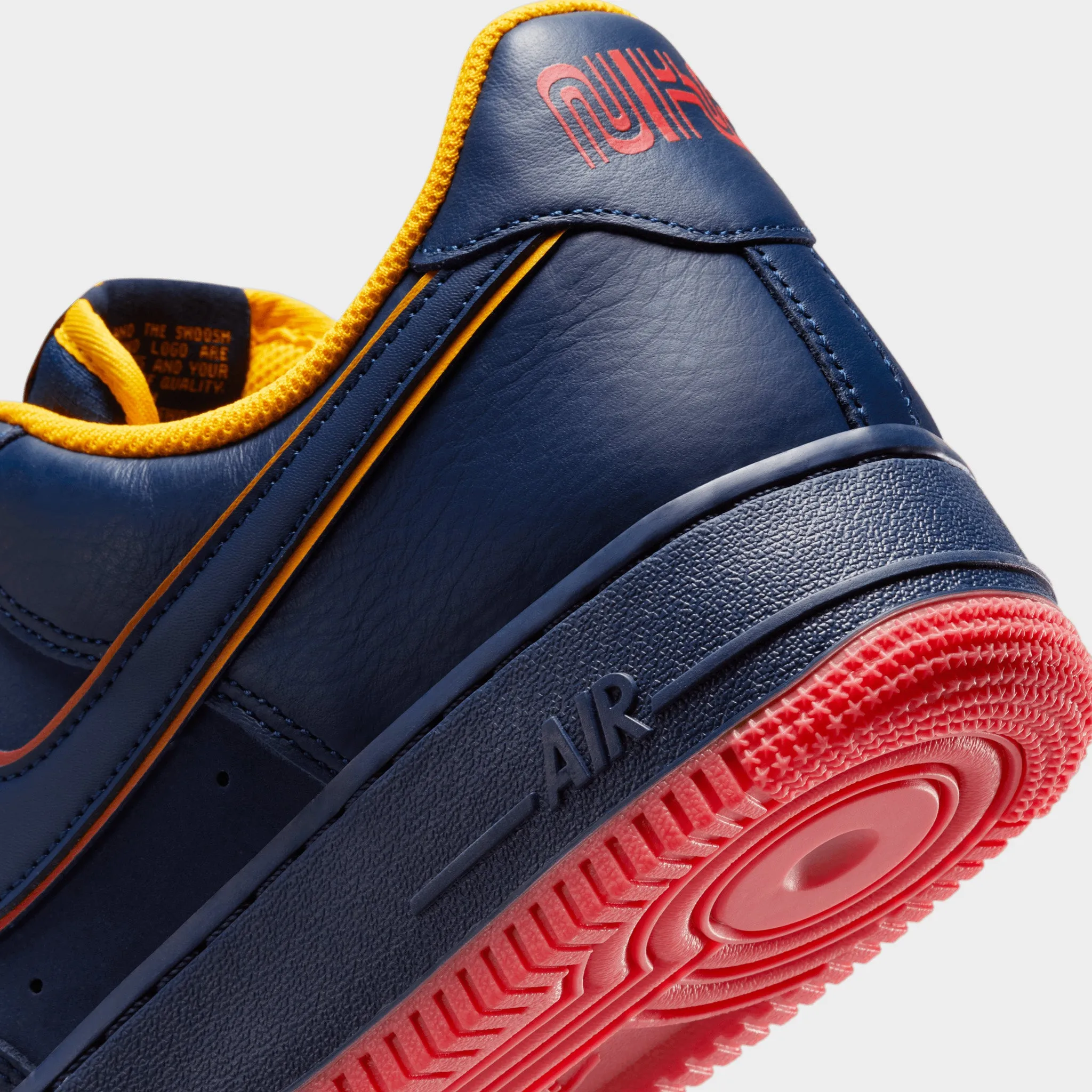 Path Walk Nike Air Force 1 '07 LV8 Midnight Navy / Blue Void - Lt Crimson