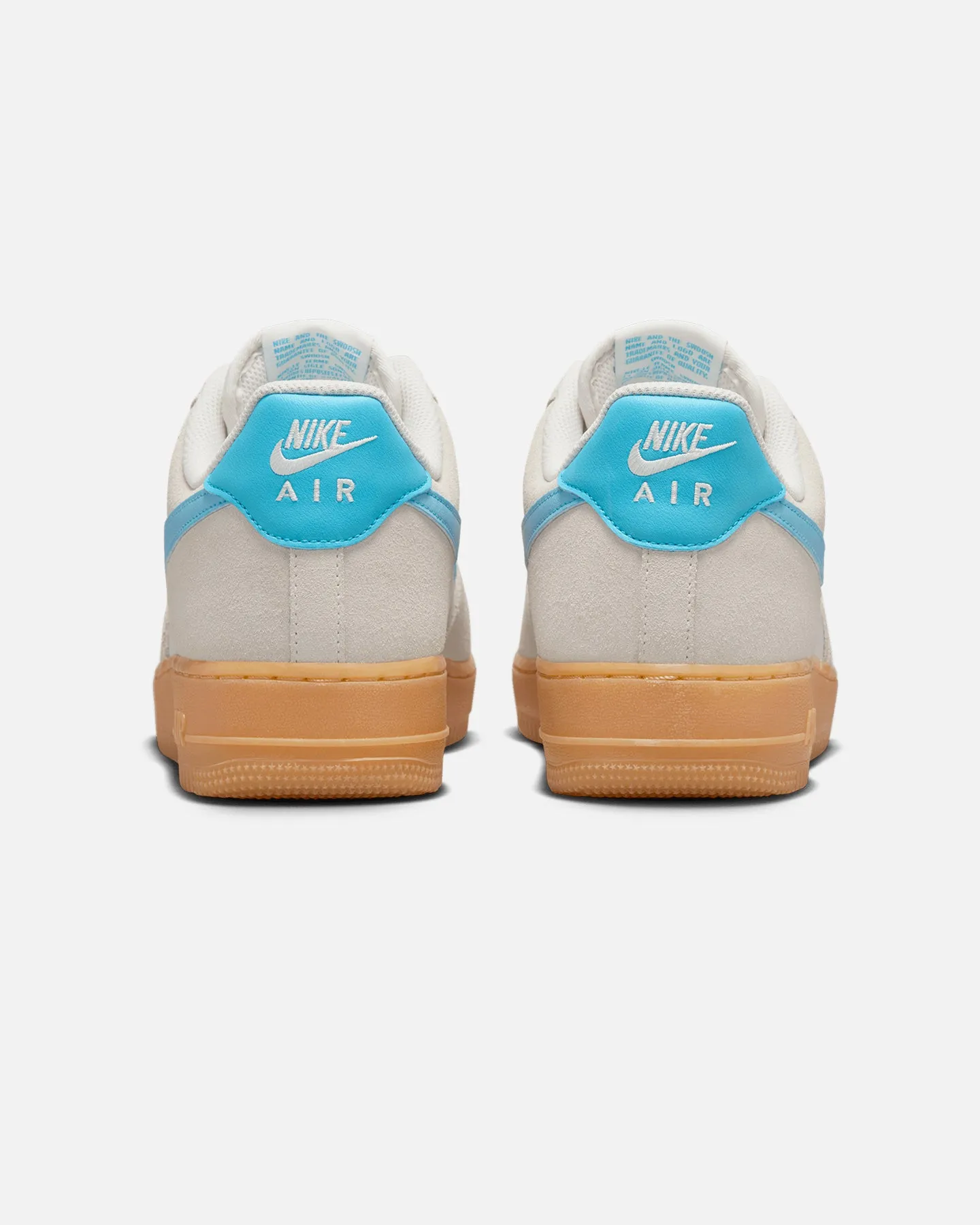 Nike Air Force 1 '07 LV8 Phantom/Baltic Blue Gum Yellow Urban Sleek Fresh Tone