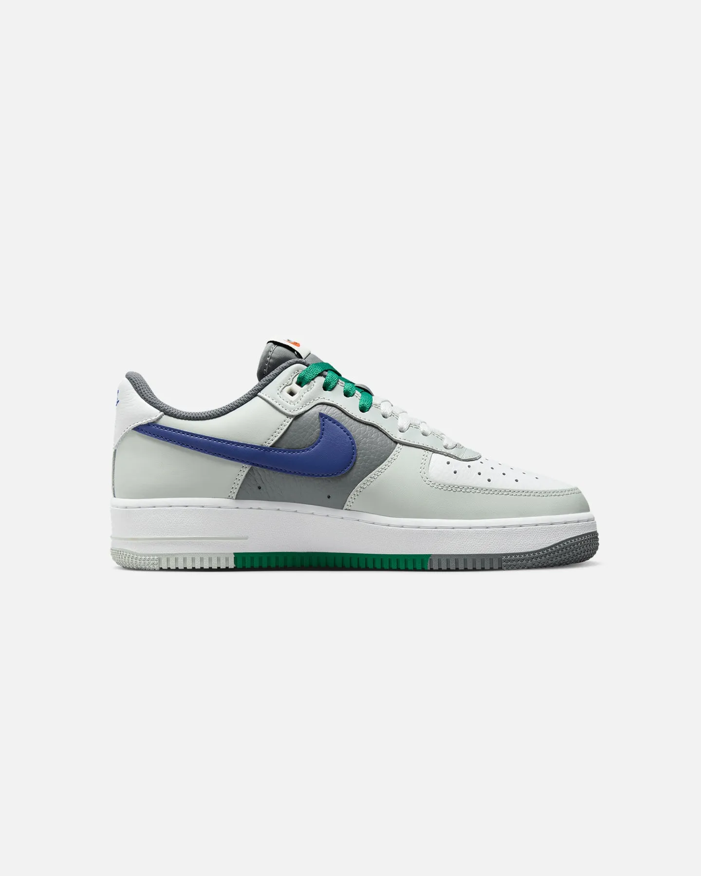 Nike Air Force 1 '07 LV8 RMX "Split" Light Silver/Deep Royal Blue Dry Base