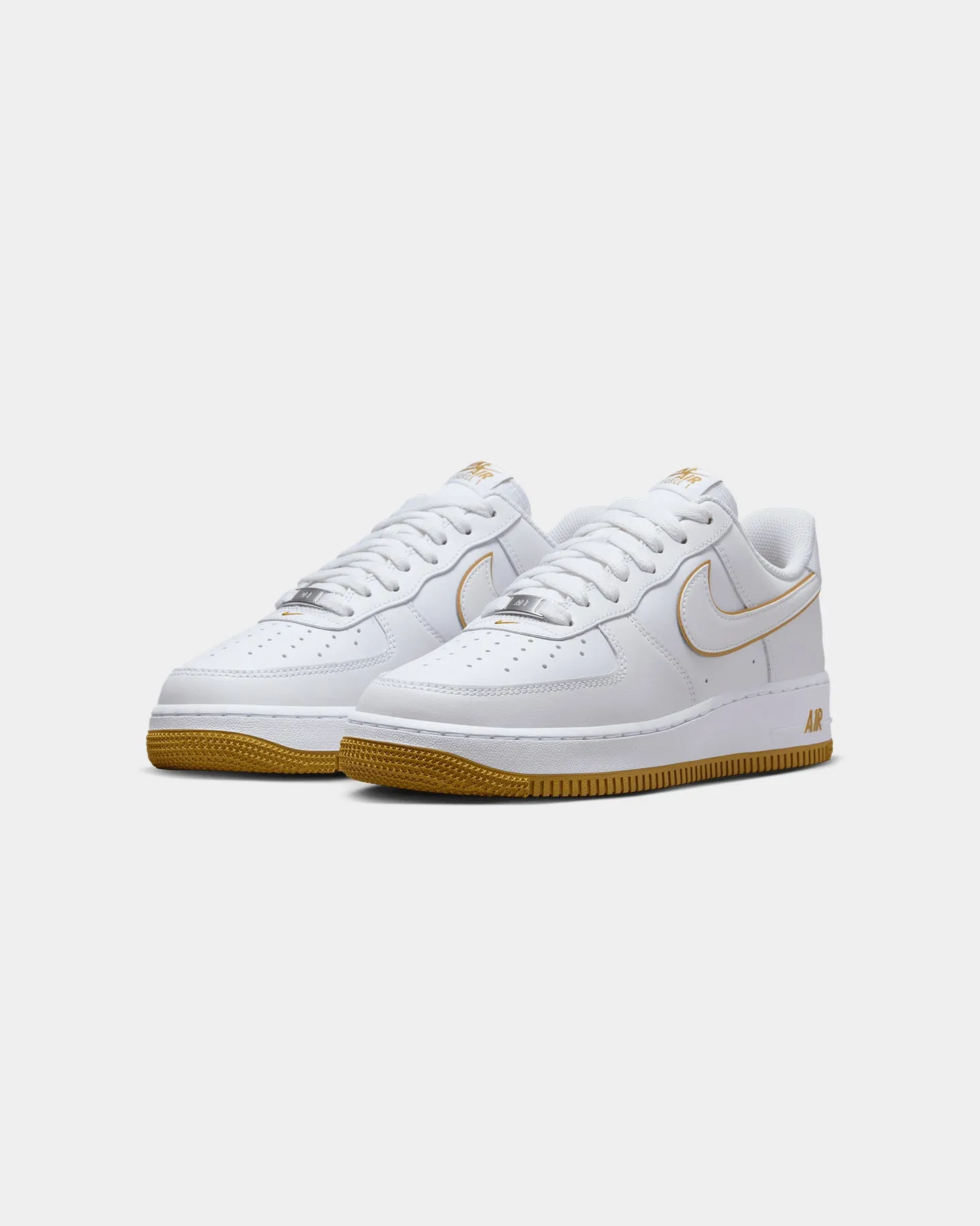 Nike Air Force 1 '07 "Bronzine" White/Bronzine Fashionable Palm Base