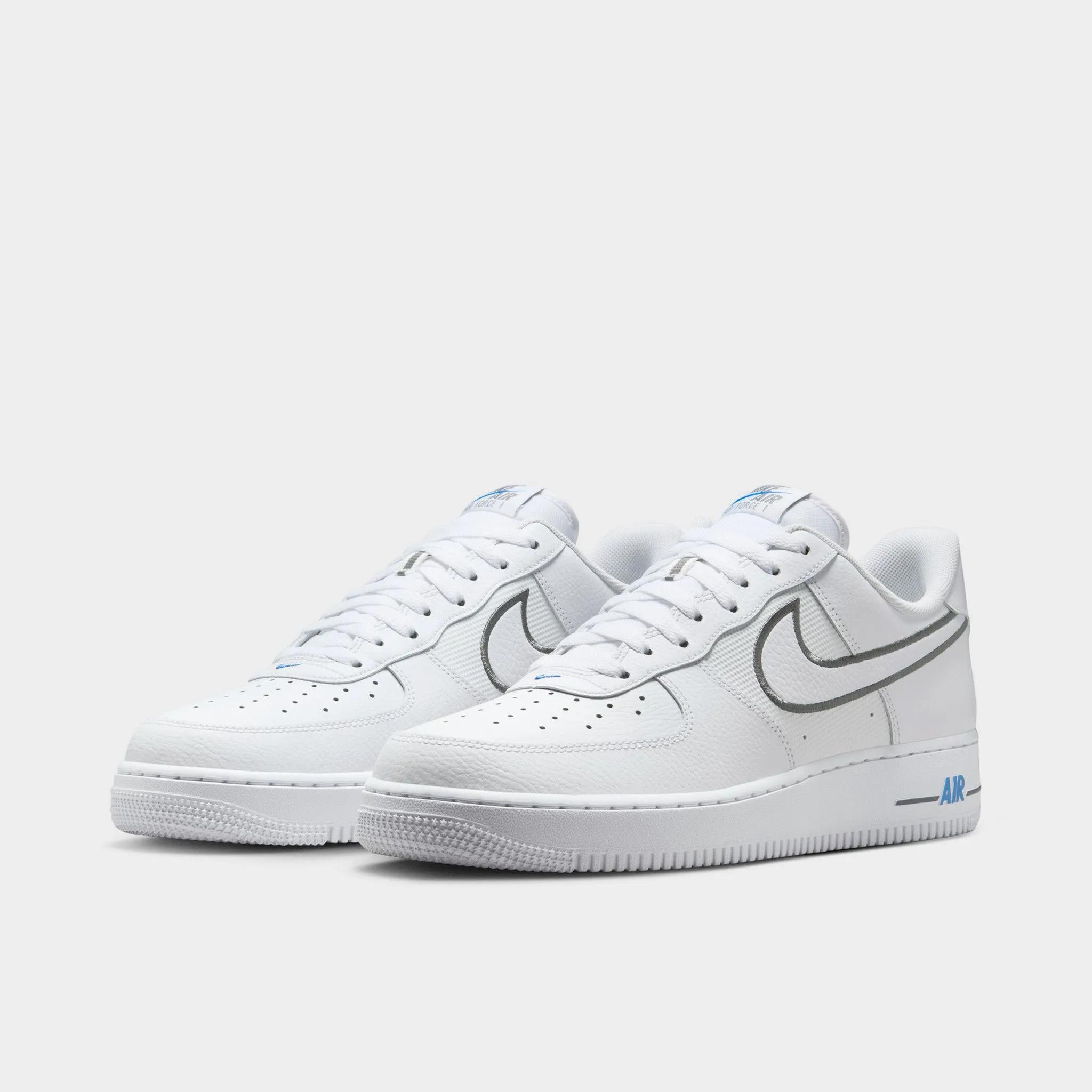 Travel Must Nike Air Force 1 '07 White / Cool Grey - Photo Blue