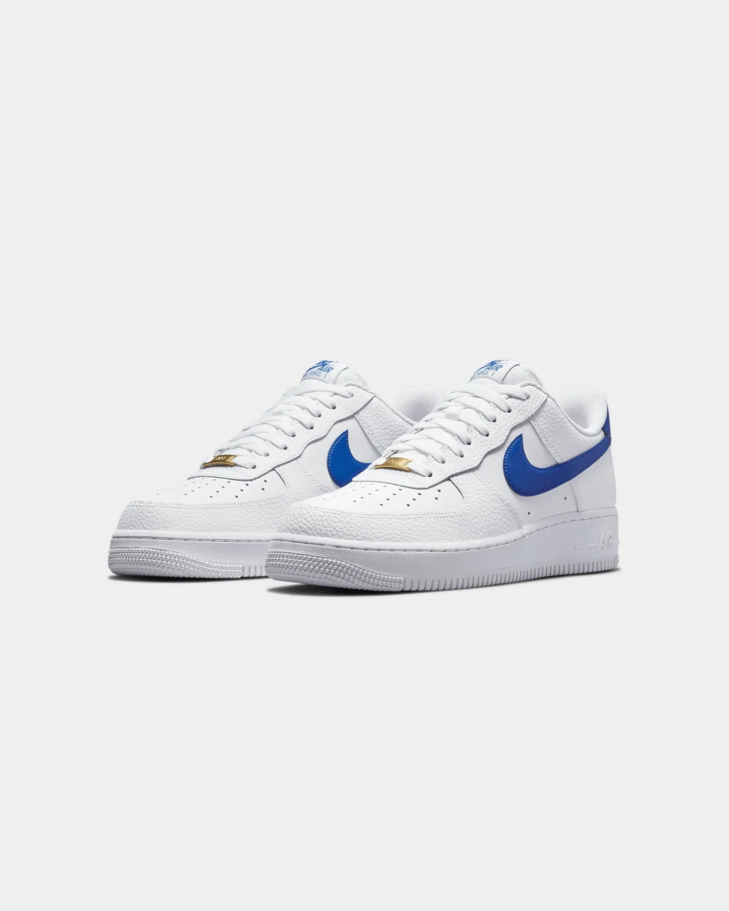Winter Warm Nike Air Force 1 '07 White/Game Royal
