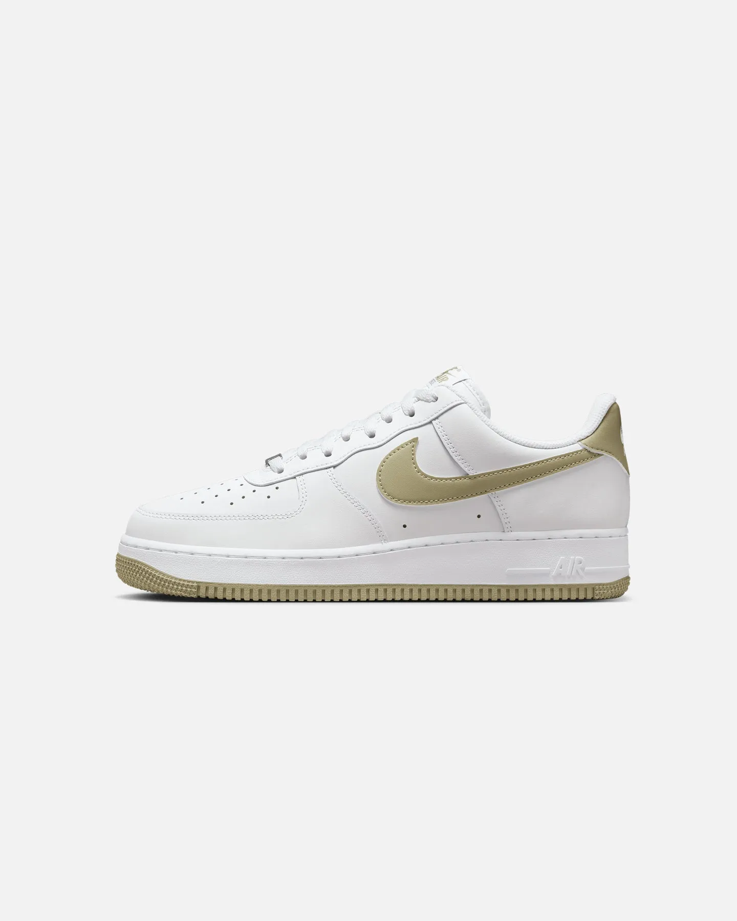 Nike Air Force 1 '07 White/Neutral Olive Slip On