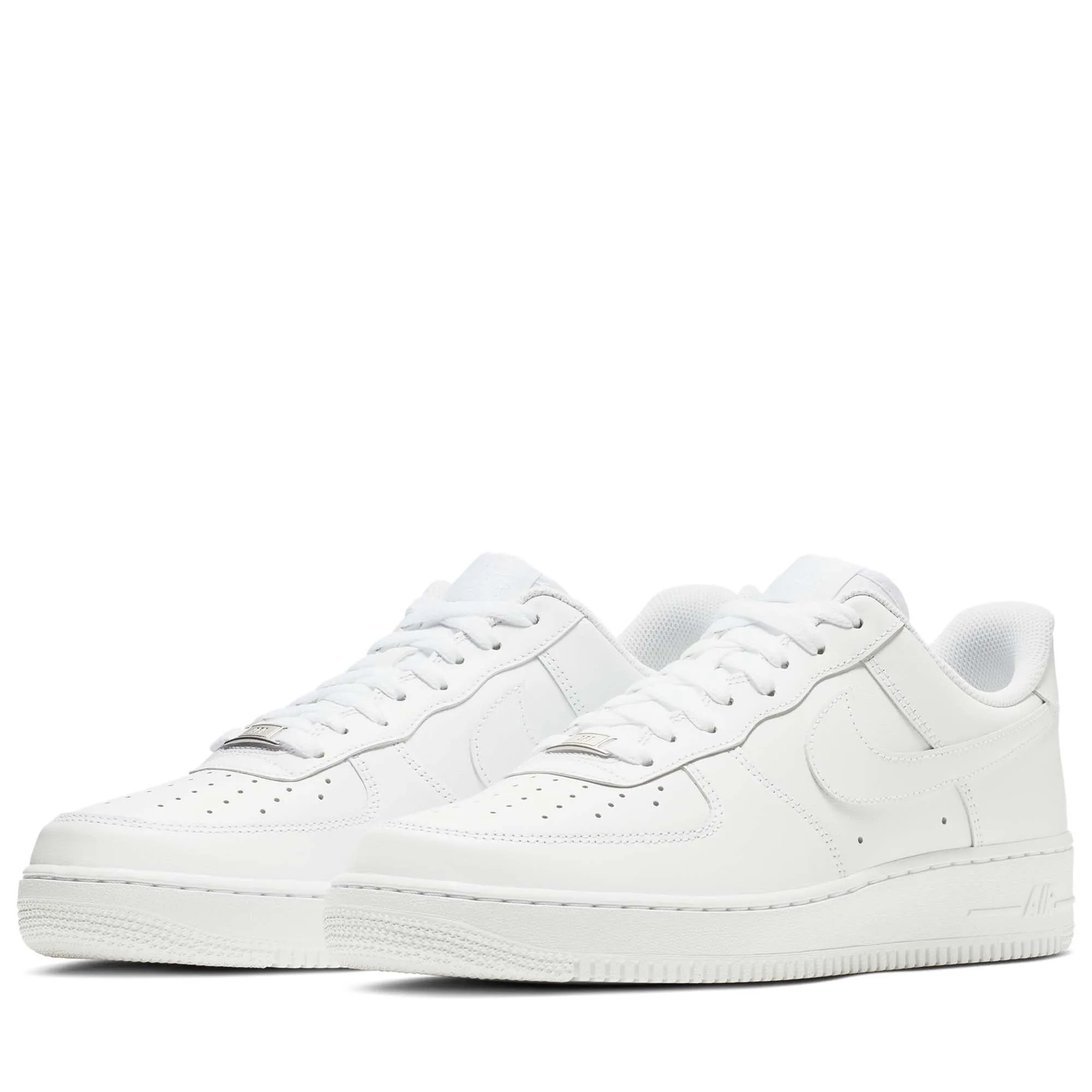 Trendy Look Ultra Cushioned Collar Nike Air Force 1 '07 - White/White