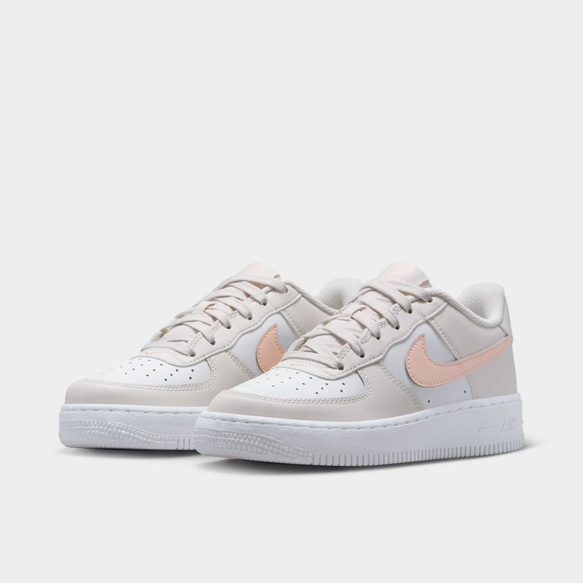 Nike Air Force 1 GS Phantom / Echo Pink - Summit White Work Friendly