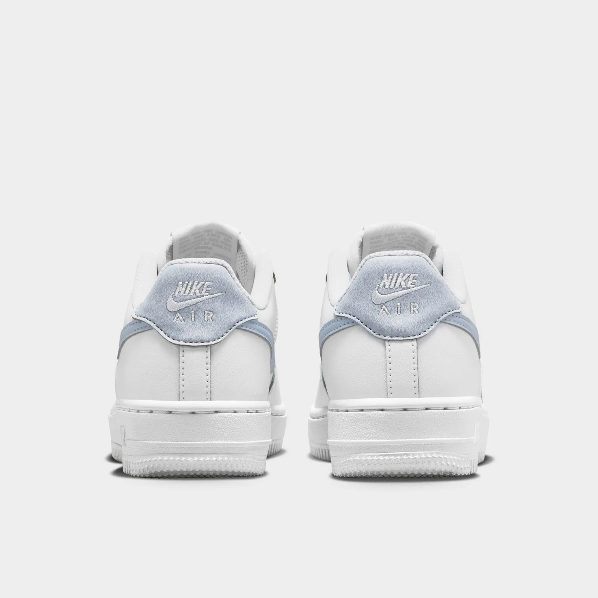 Gold Tone Nike Air Force 1 GS White / Ghost
