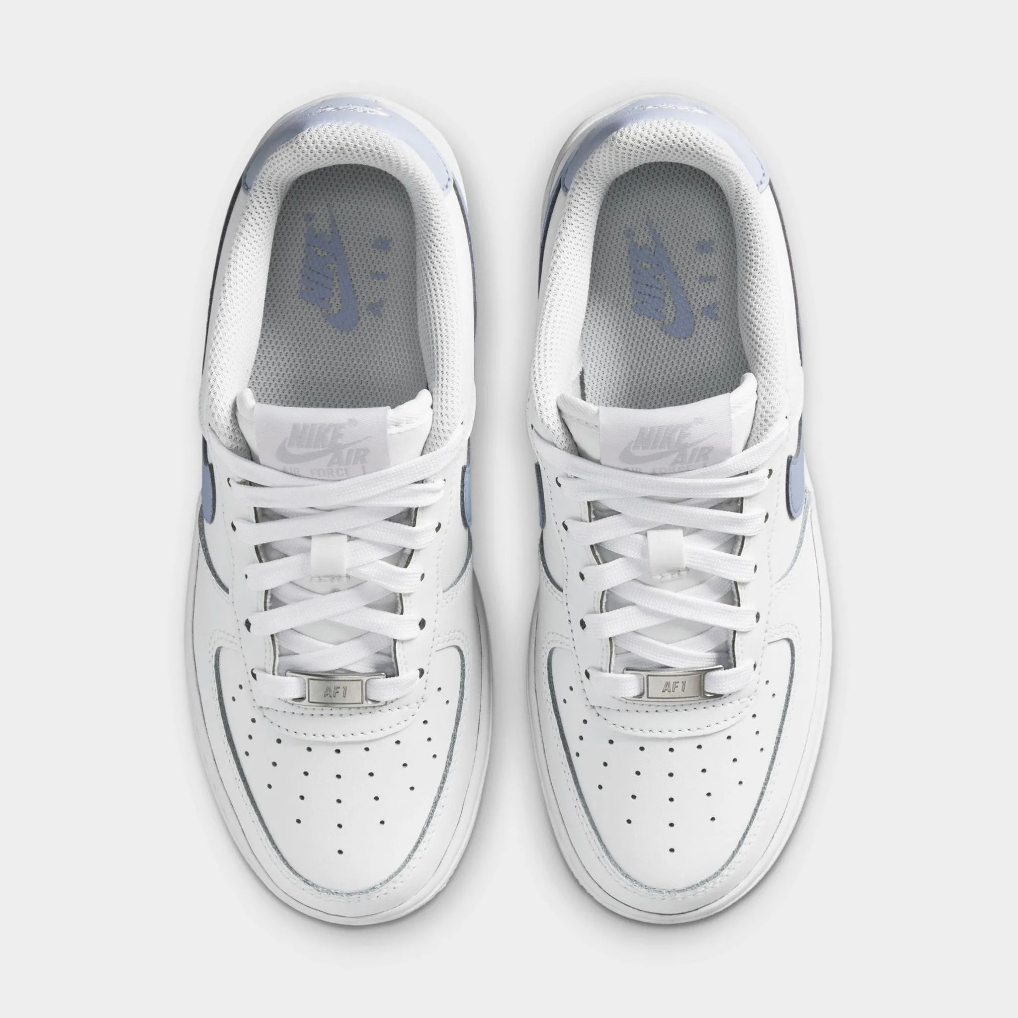 Nike Air Force 1 GS White / Ghost Joy Step Comfort Tongue