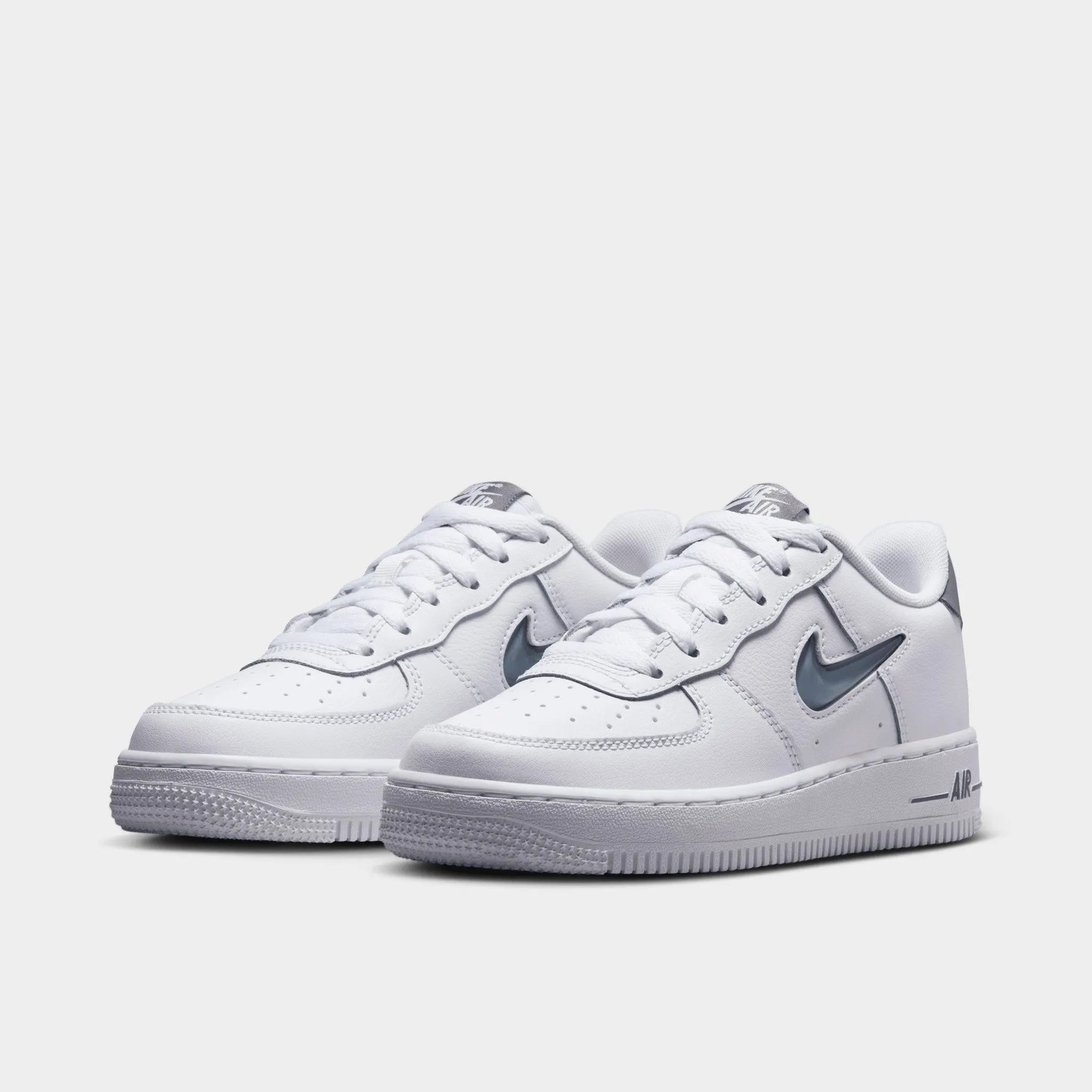 Nike Air Force 1 GS White / Smoke Grey Daily Style Date Outfit