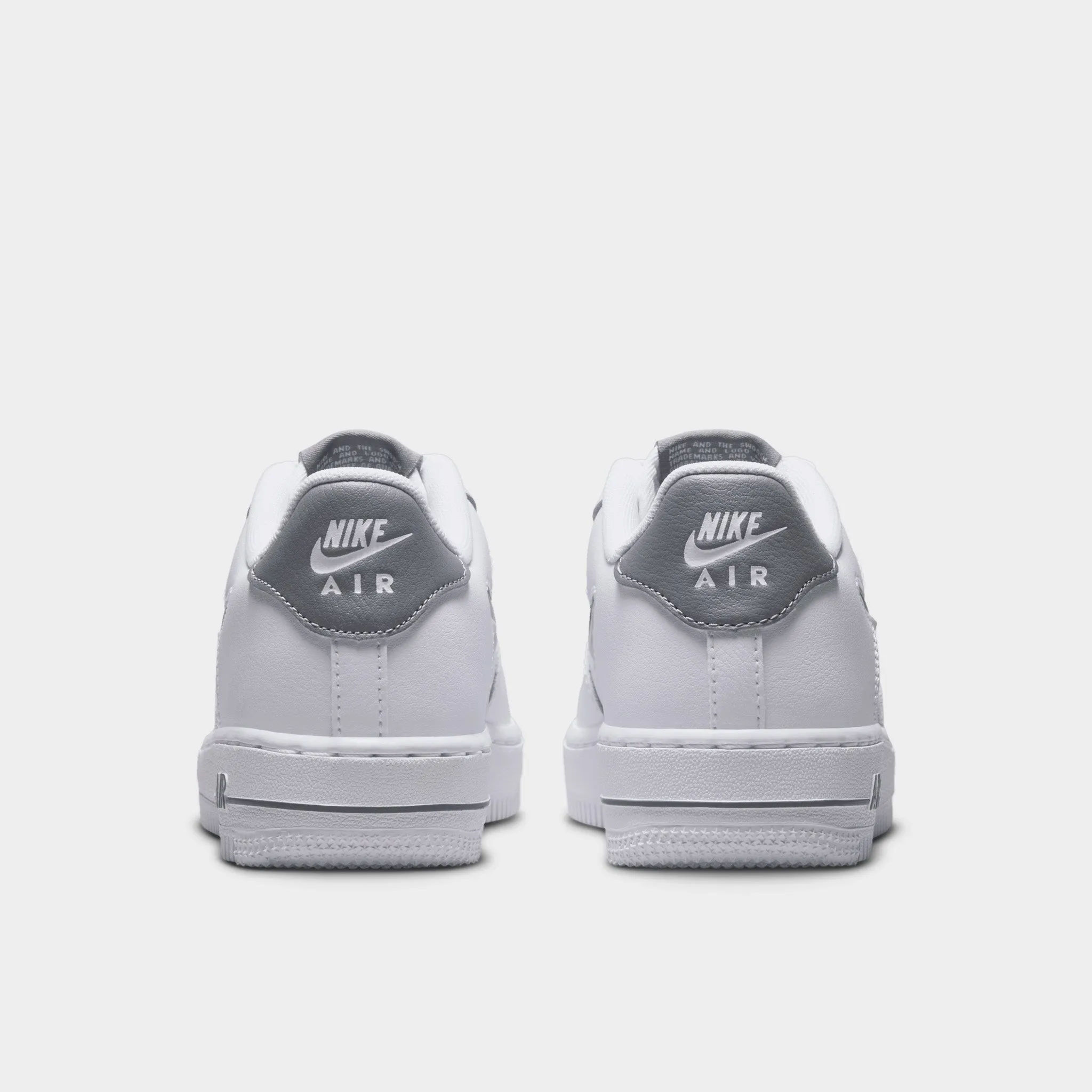 Nike Air Force 1 GS White / Smoke Grey Garden Walk