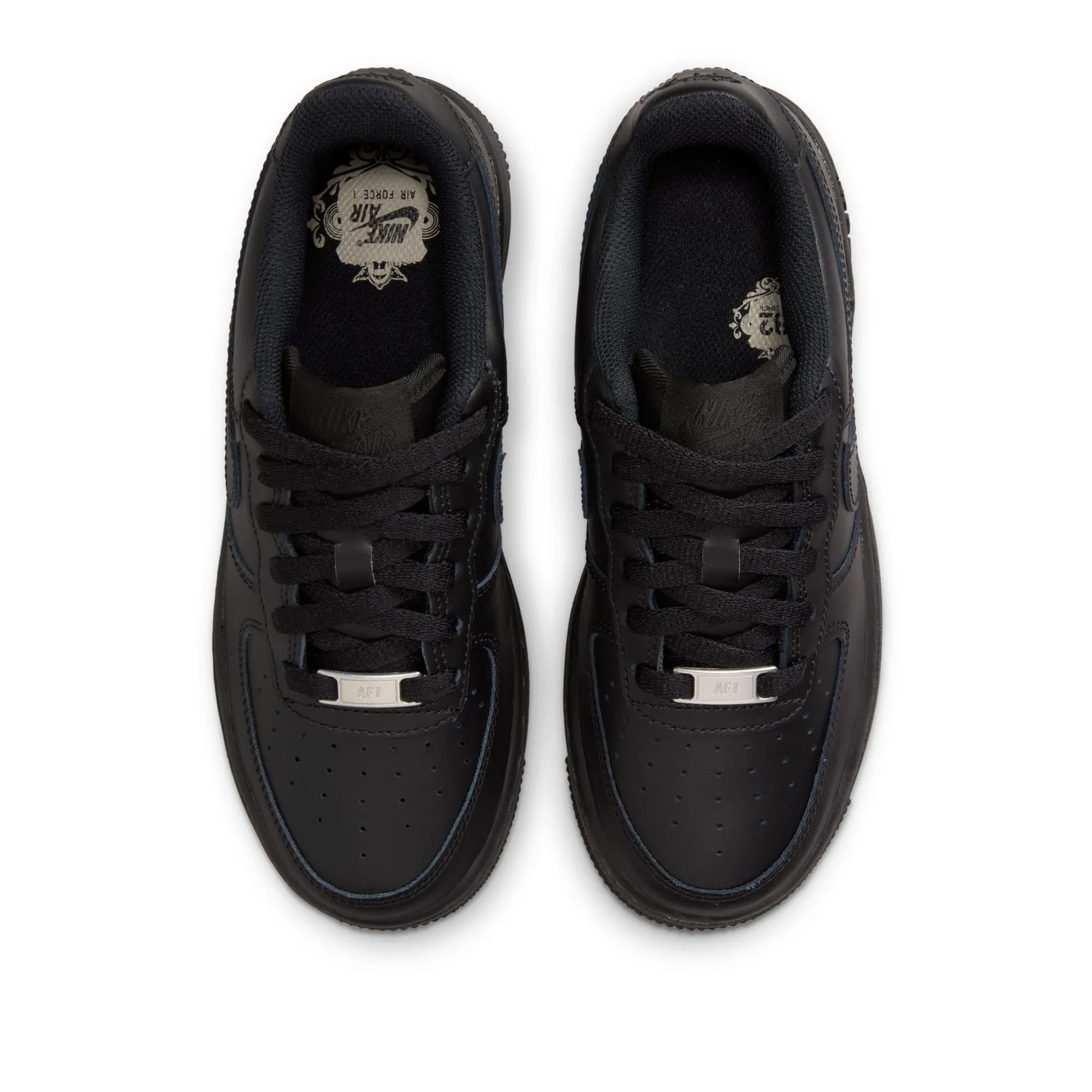 padded insole Balance Tech Nike Air Force 1 LE (GS) - Black/Black