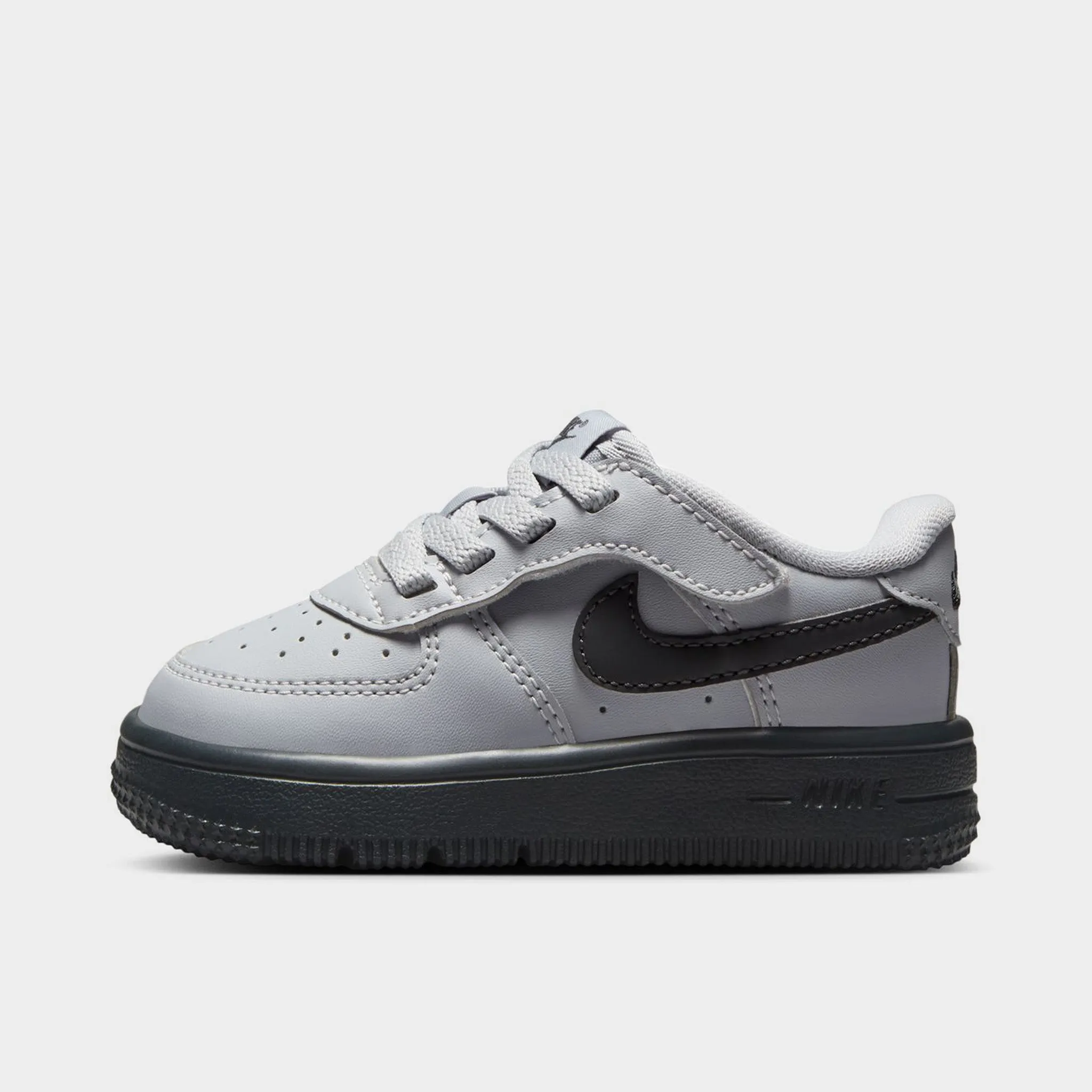 synthetic leather Outdoor Errands Nike Air Force 1 Low Easyon TD Wolf Grey / Dark Smoke Grey