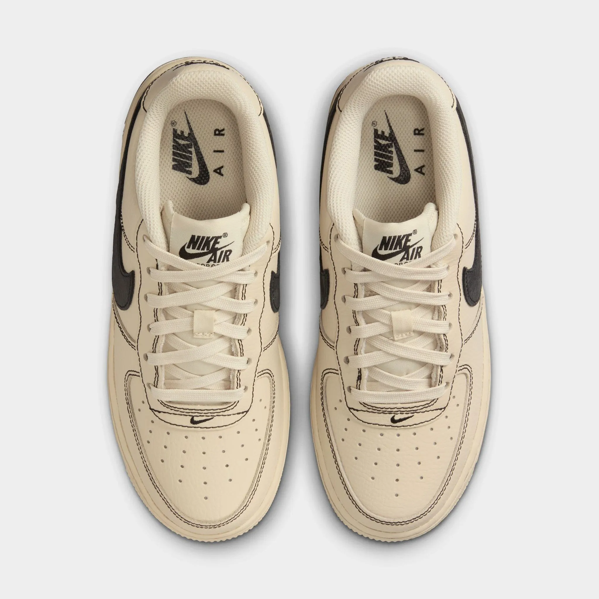 Nike Air Force 1 LV8 4 GS Light Khaki / Black Valley Run Shine Hike