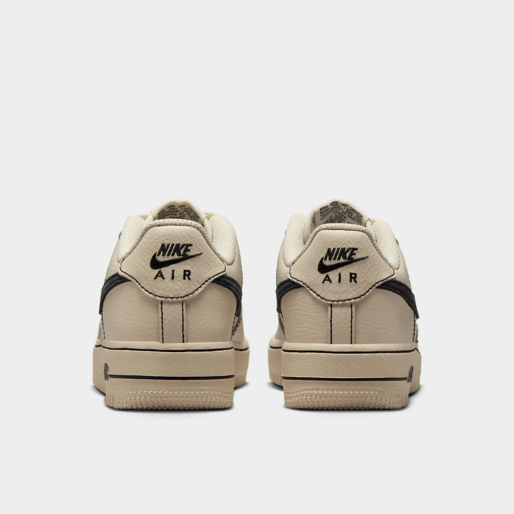 Nike Air Force 1 LV8 4 GS Light Khaki / Black Strike Step