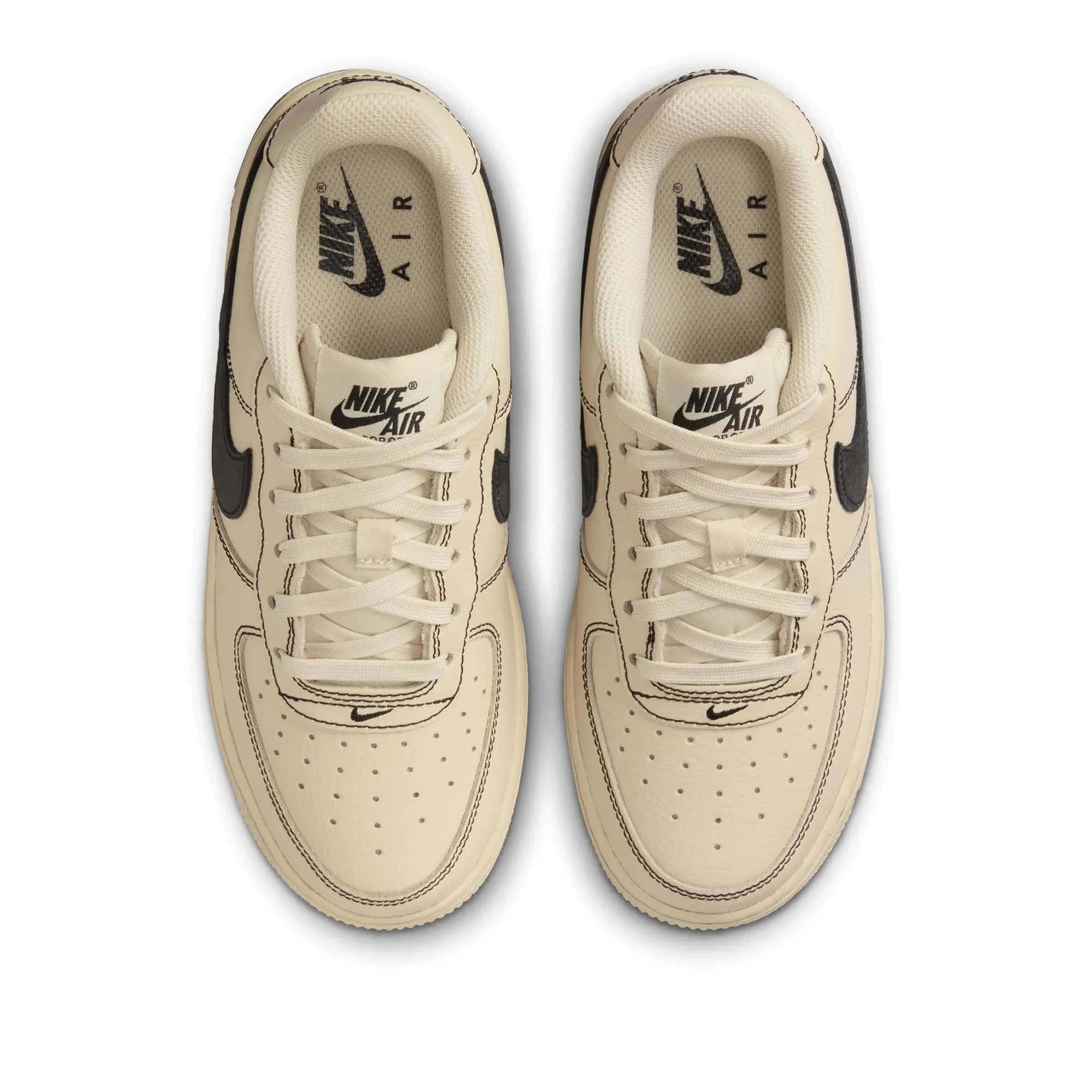 Nike Air Force 1 LV8 (GS) - Light Khaki/Black Travel Ready Total Balance