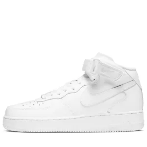 Nike Air Force 1 Mid '07 - White/White Durable ease