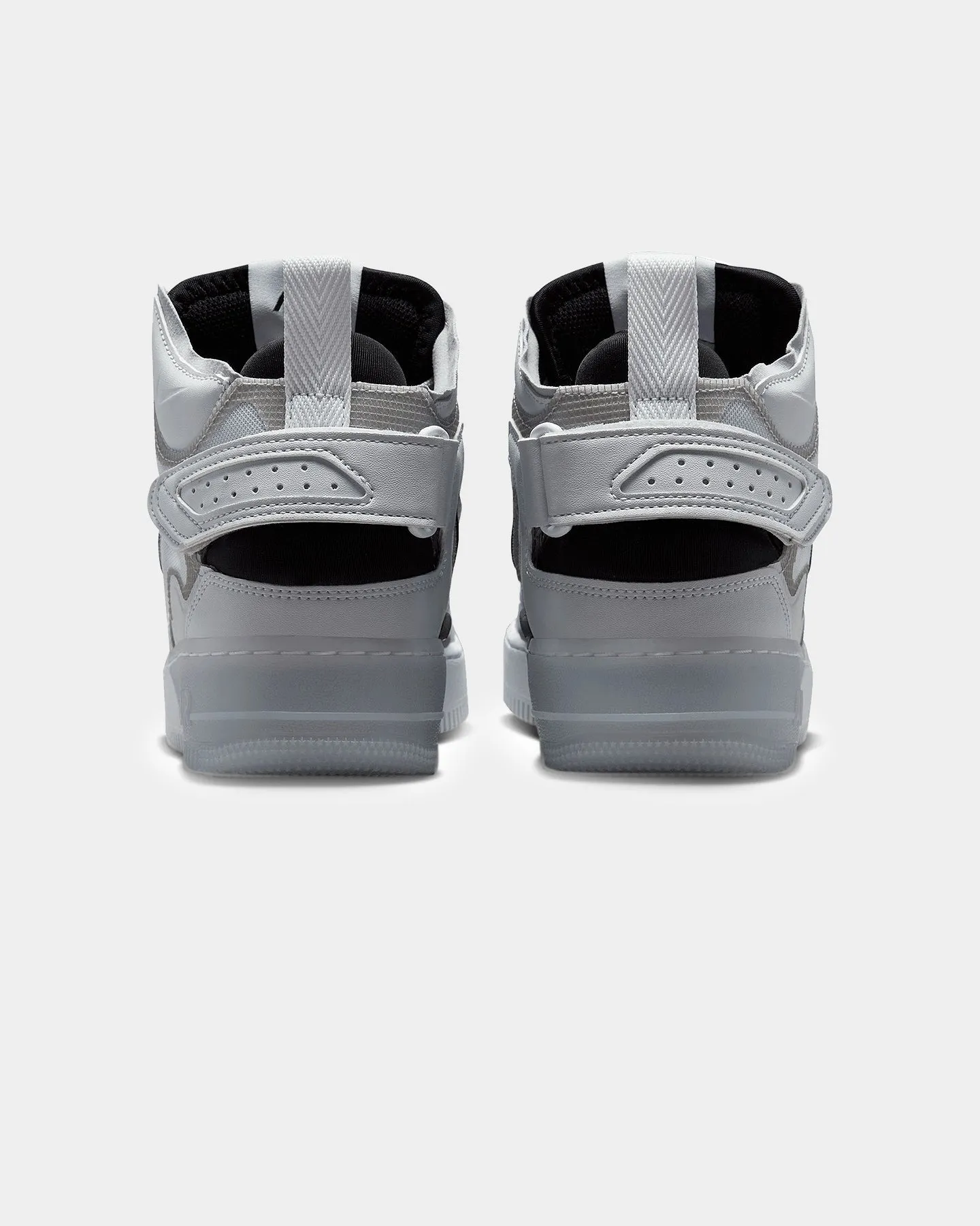 Nike Air Force 1 Mid React Pure Platinum/Blue School Day Shock absorption