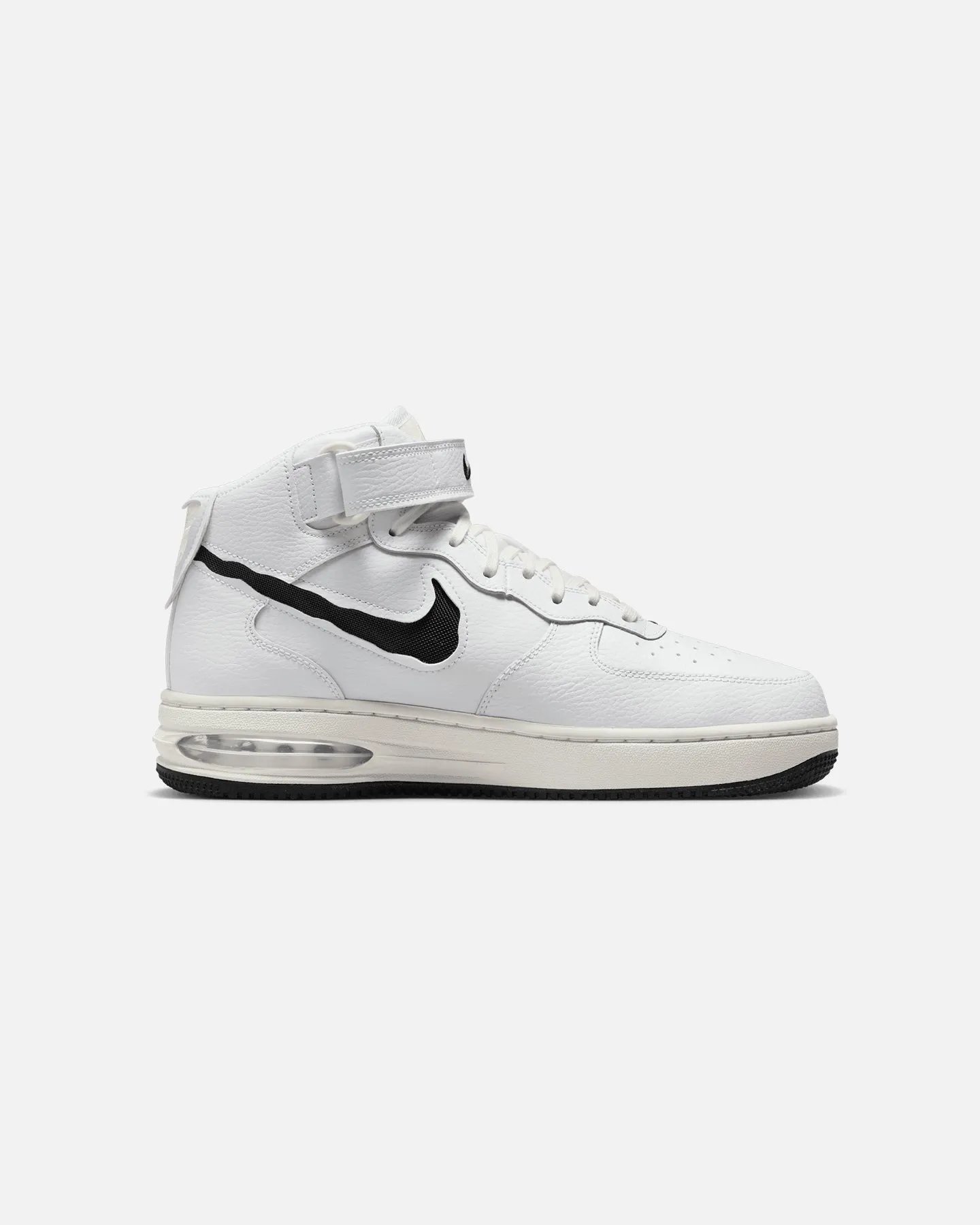 Autumn Tone Leather Touch Nike Air Force 1 Mid Remastered Summit White/Black