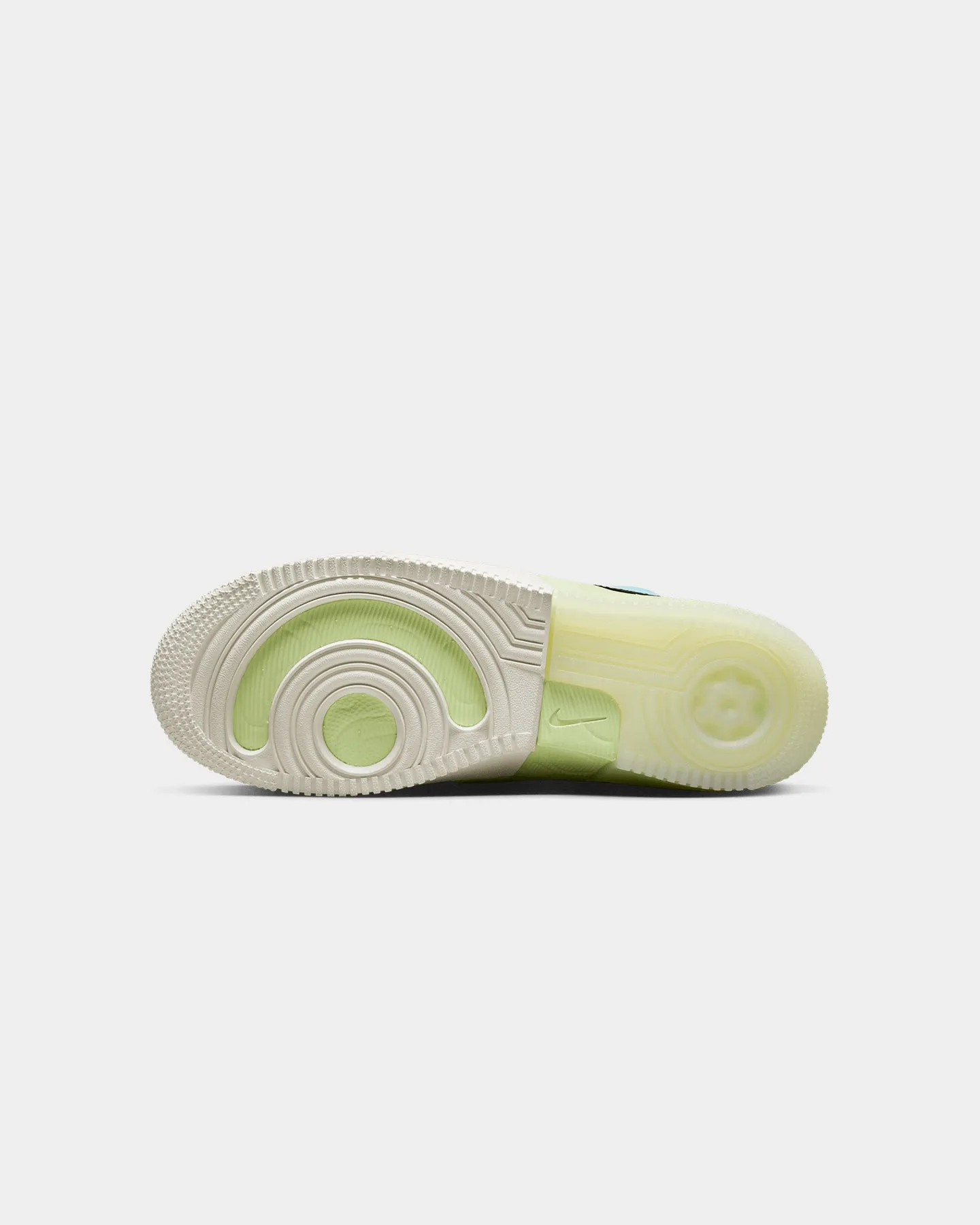 Nike Air Force 1 React Sail/Black-Bare Airy Design Comfort collar