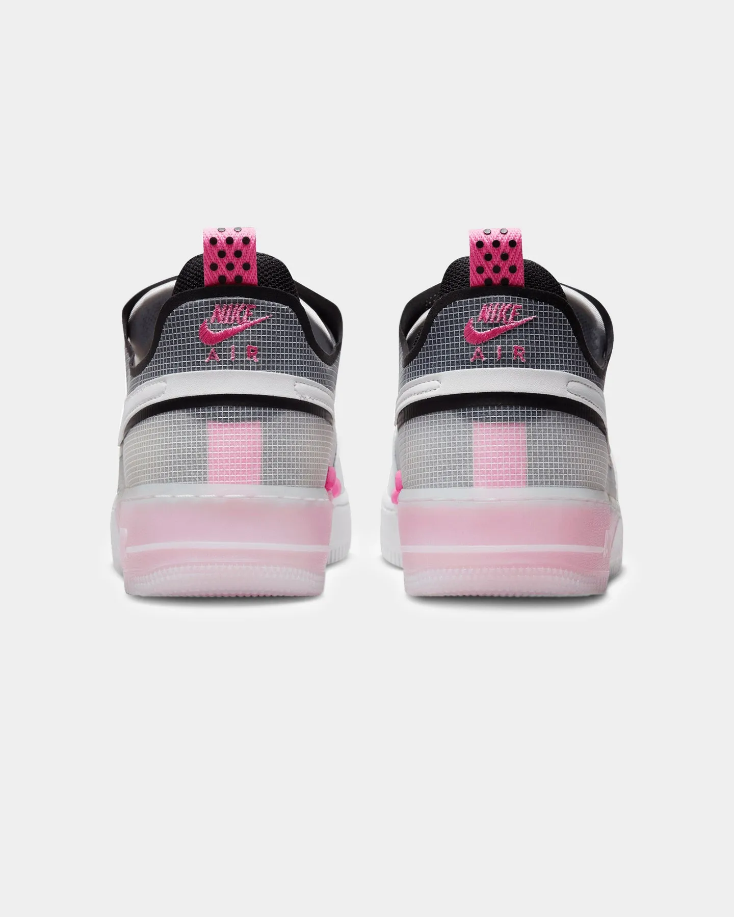 Nike Air Force 1 React White/White-Black Care Ease