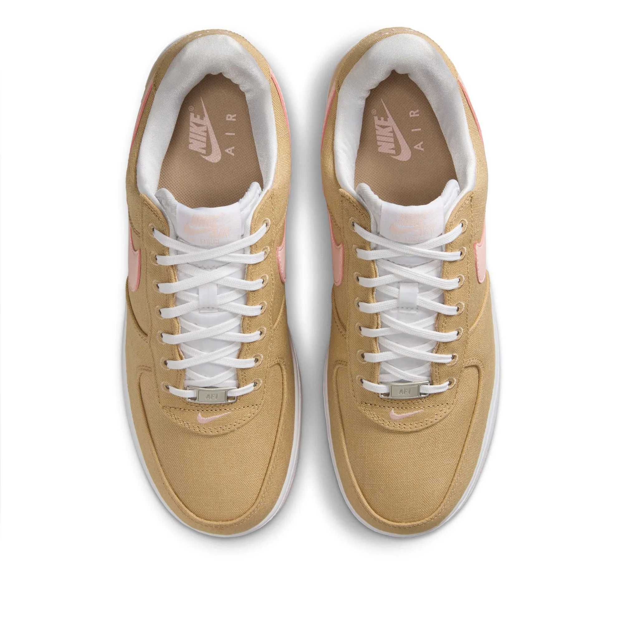 Nike Air Force 1 Retro 'Linen Canvas' - Linen/Atmosphere sports