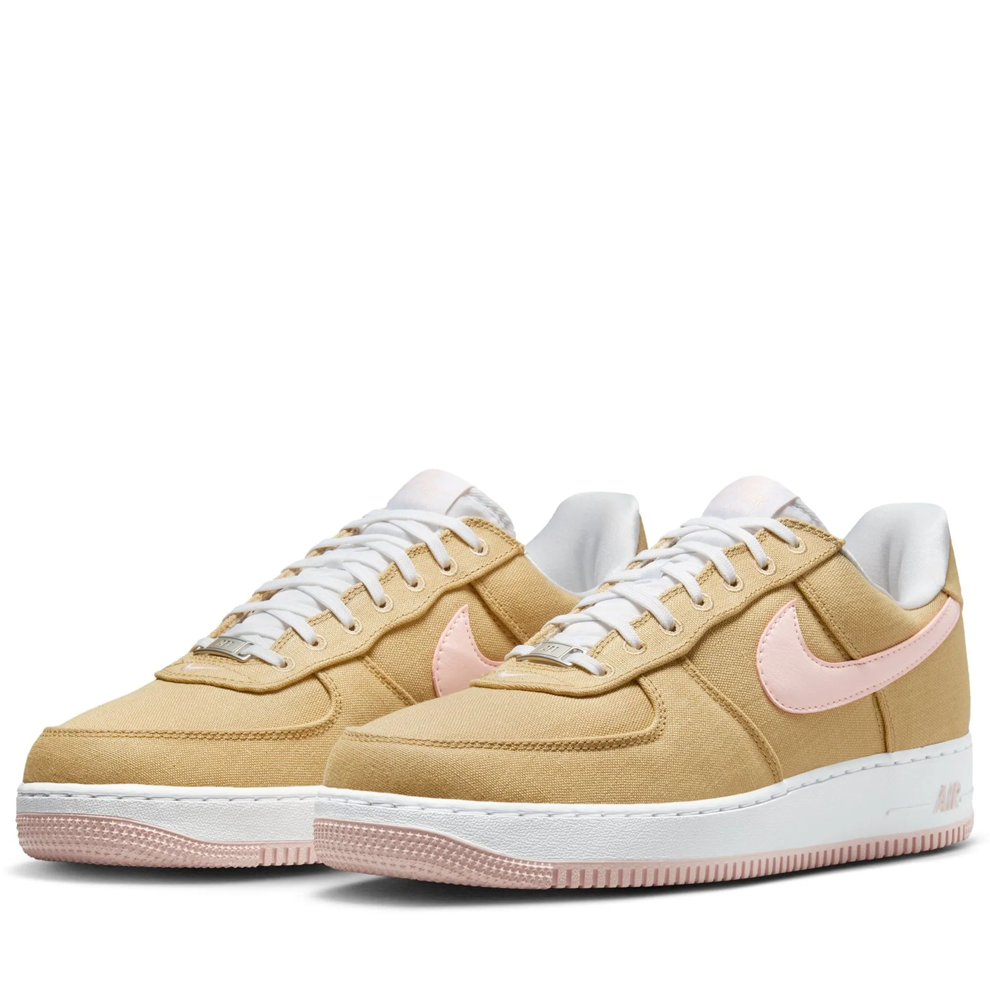 Thermoplastic Construction Supportive Control Nike Air Force 1 Retro 'Linen Canvas' - Linen/Atmosphere