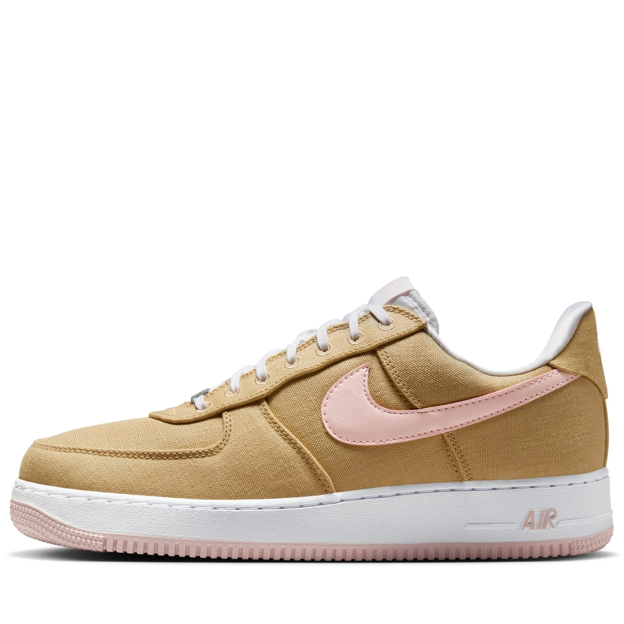 Nike Air Force 1 Retro 'Linen Canvas' - Linen/Atmosphere Active Feet