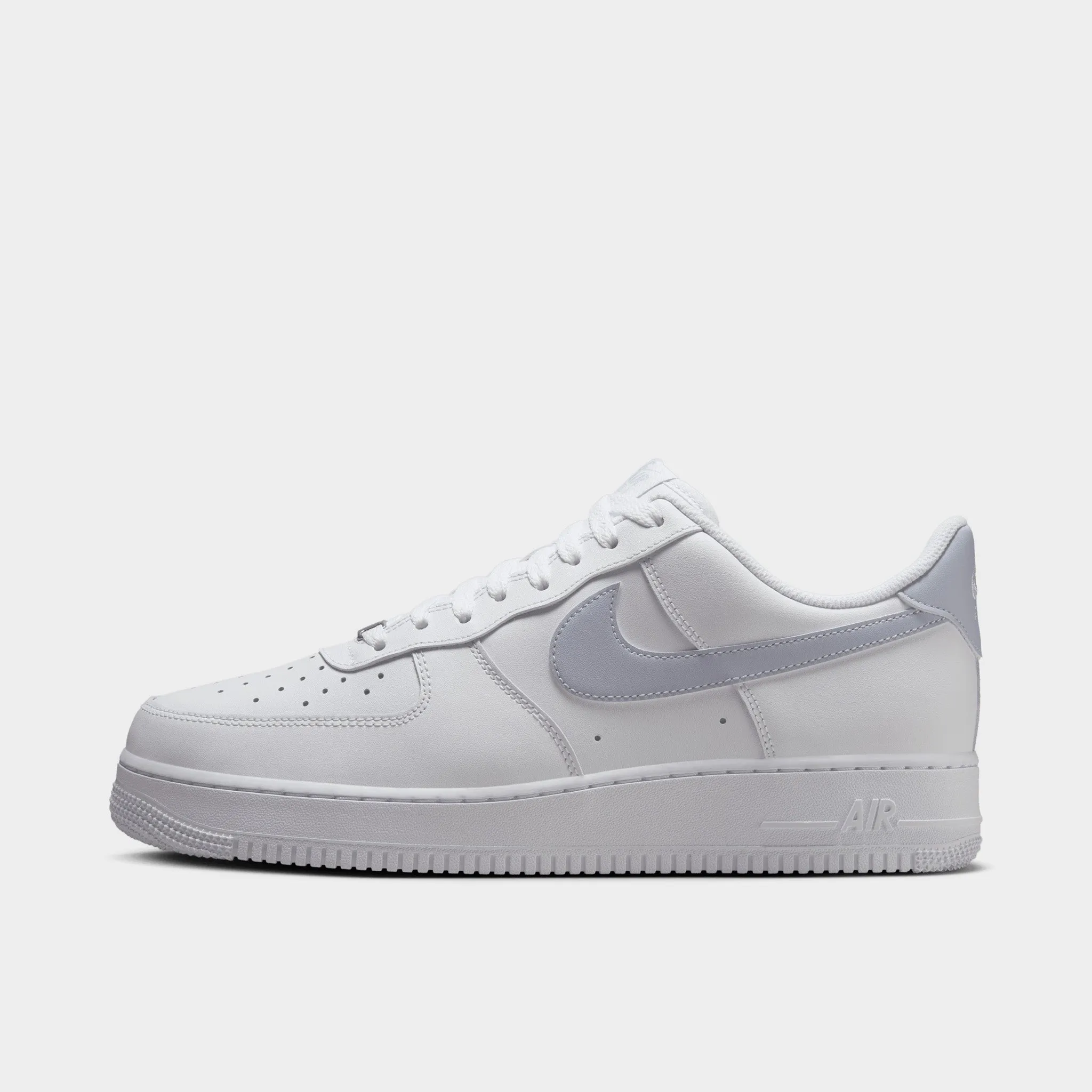Nike Air Force 1 White / Grey / White Shine Silver