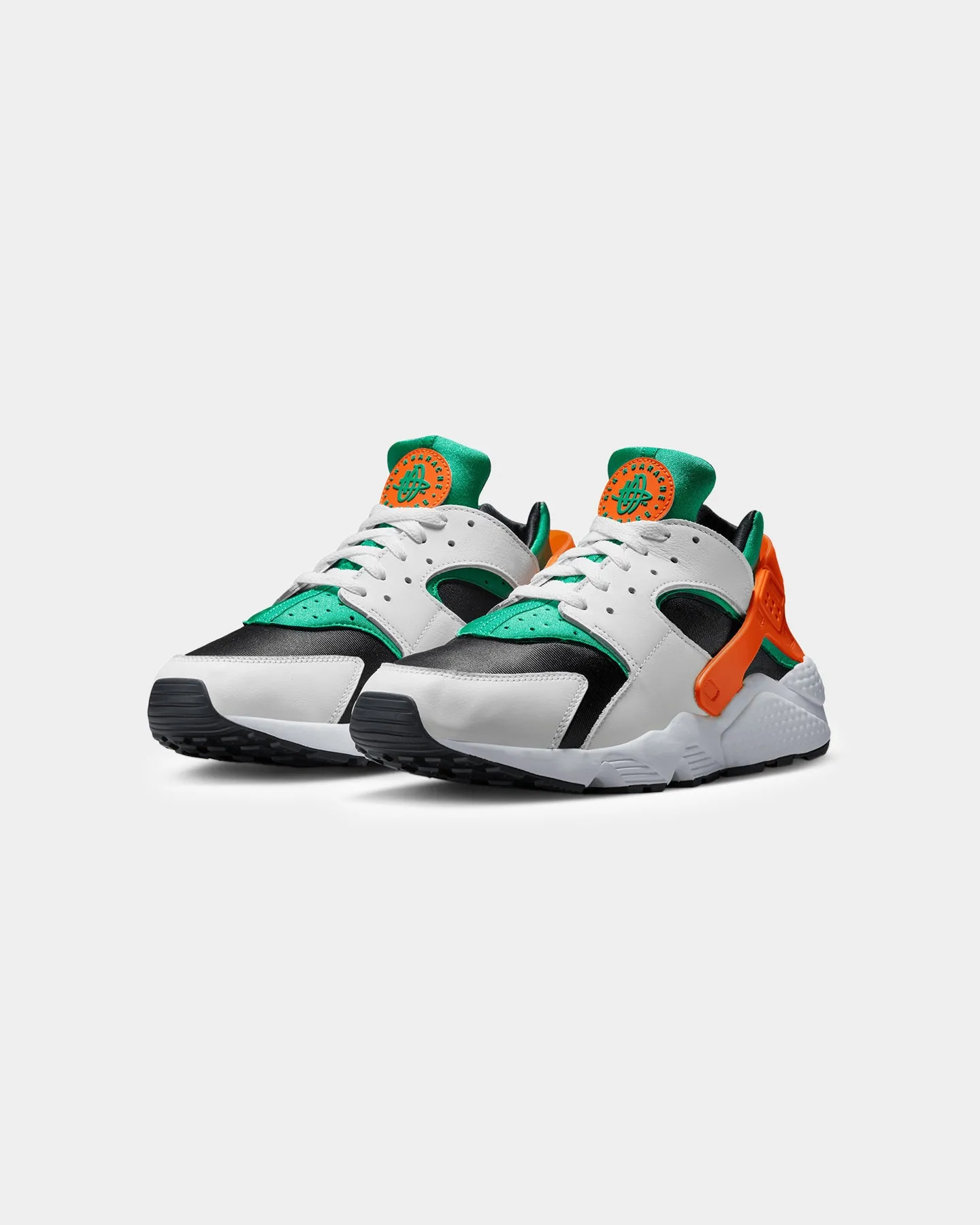 Path Free Black Edge Nike Air Huarache White/Safety Orange