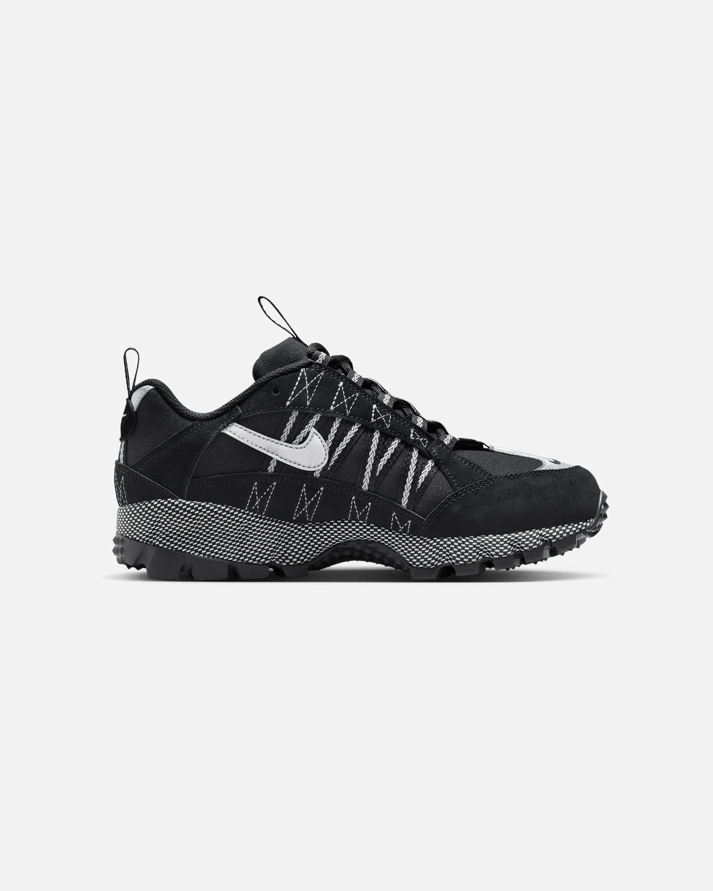 Nike Air Humara "Oreo" Black/Metallic Structured chic