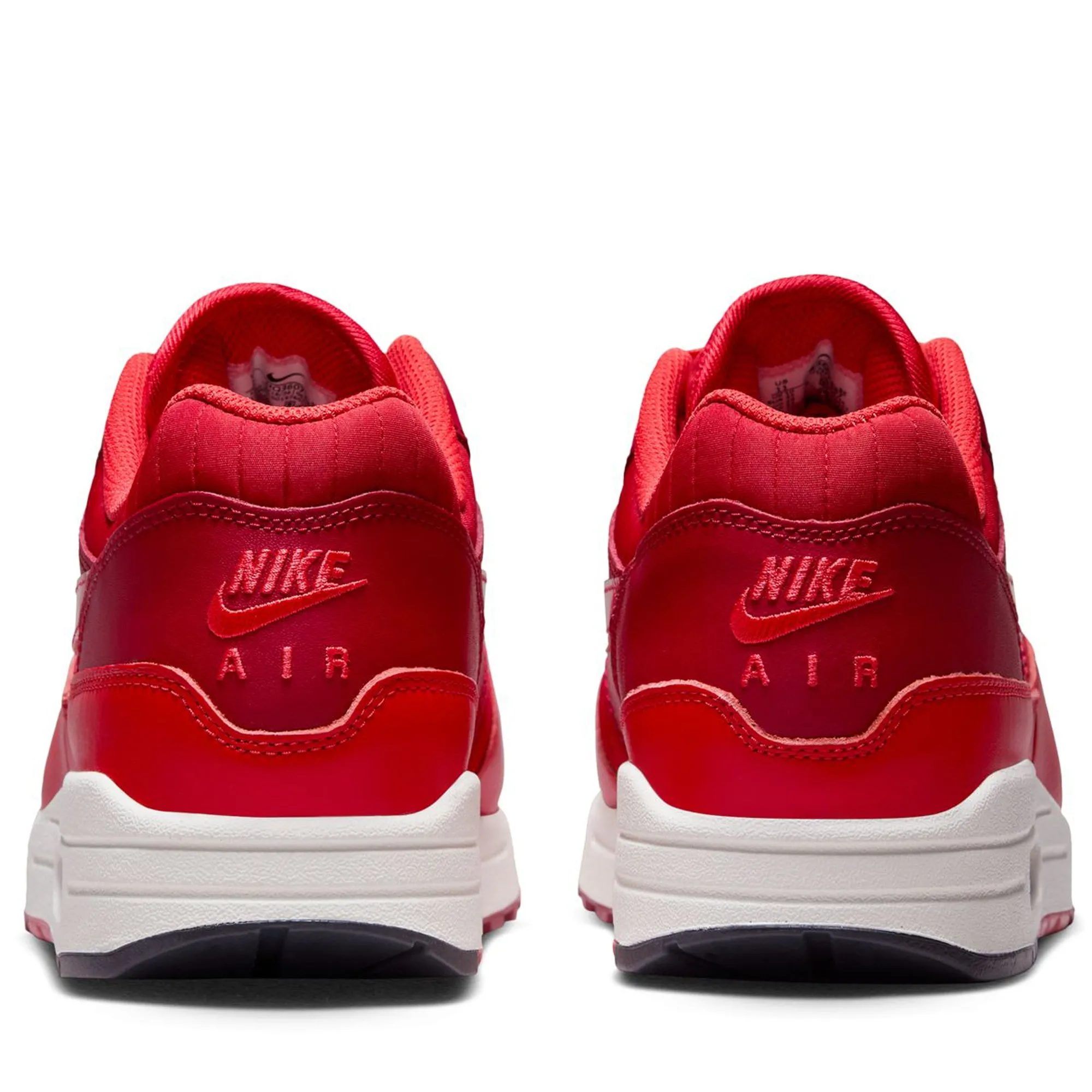 Sculpted comfort Foot Motion Nike Air Max 1 - Gym Red/Sail