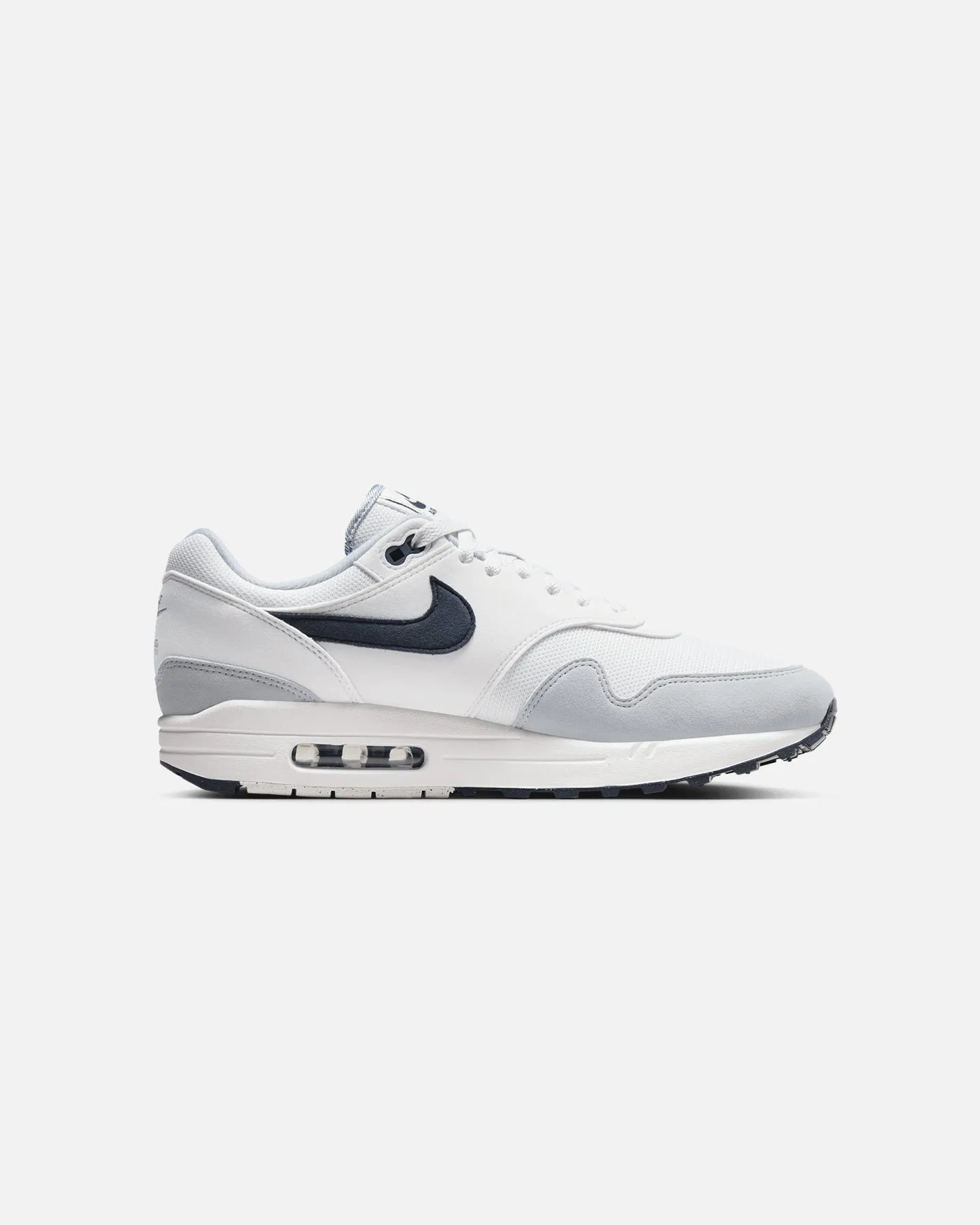 Nike Air Max 1 Platinum Tint/Dark Obsidian Leg Long Summer cool