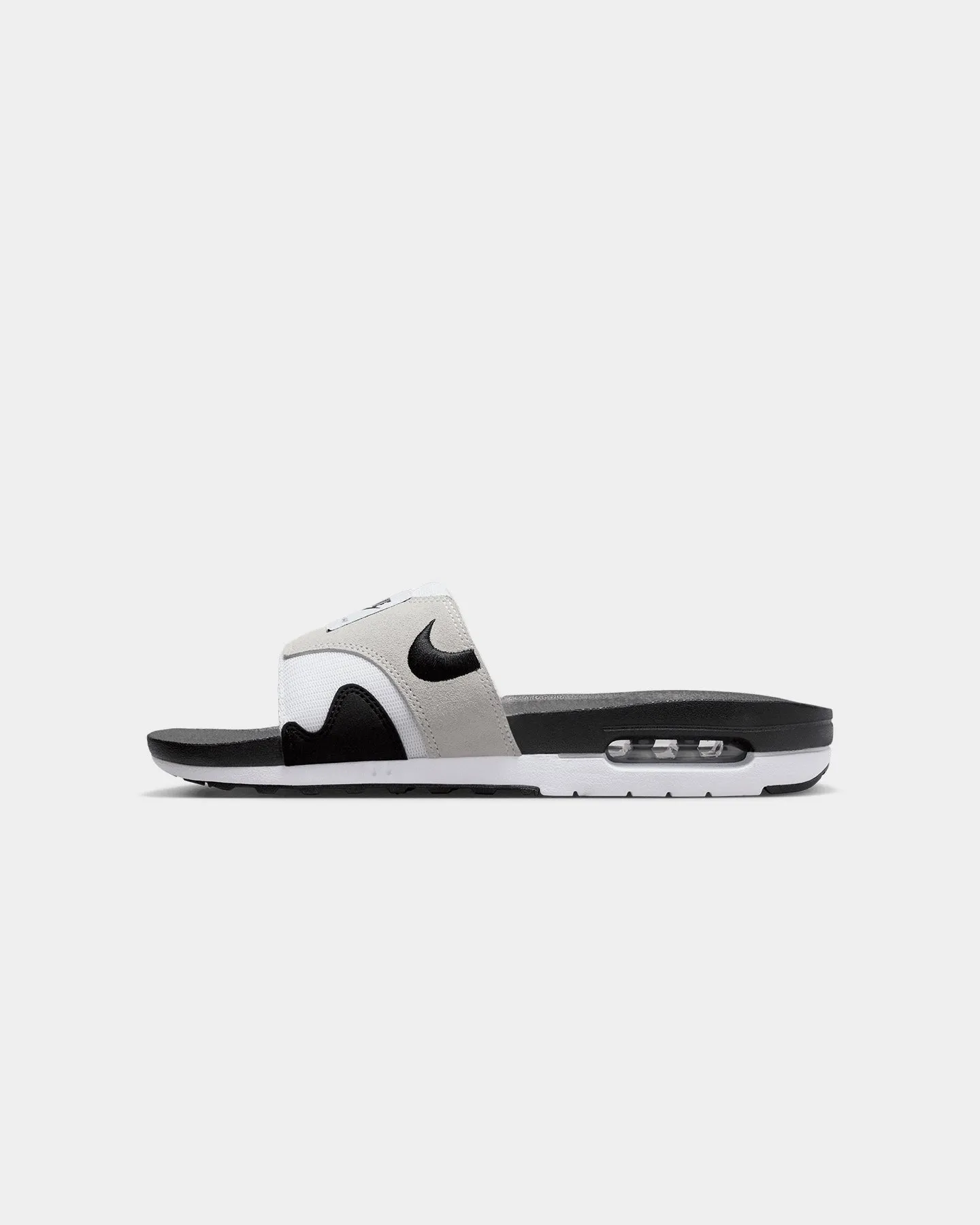Elastic laces Hiking Nike Air Max 1 Slides White/Black/Light Neutral Grey