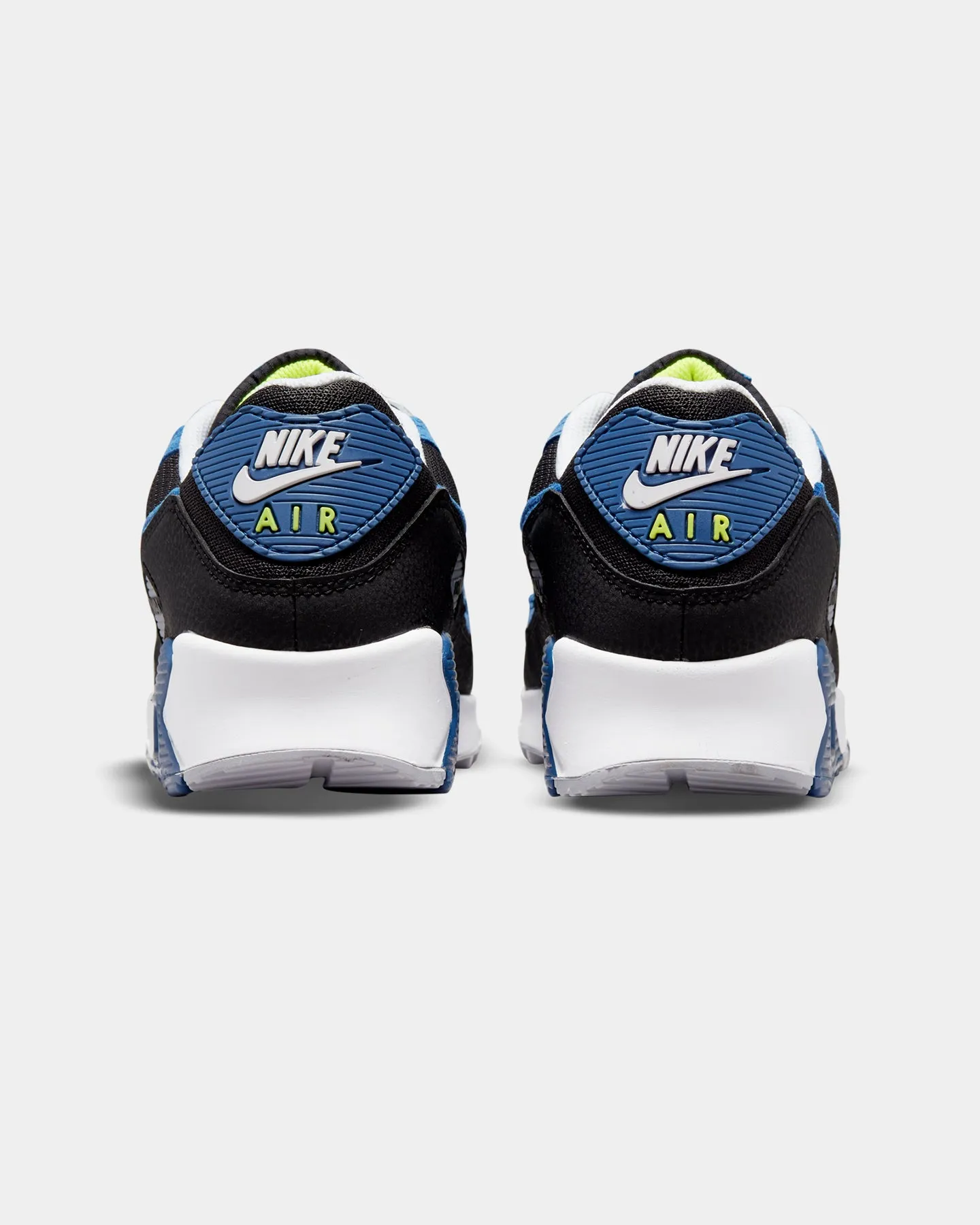 Nike Air Max 90 Black/Atlantic Blue/Voltage Yellow/White Bright Neon