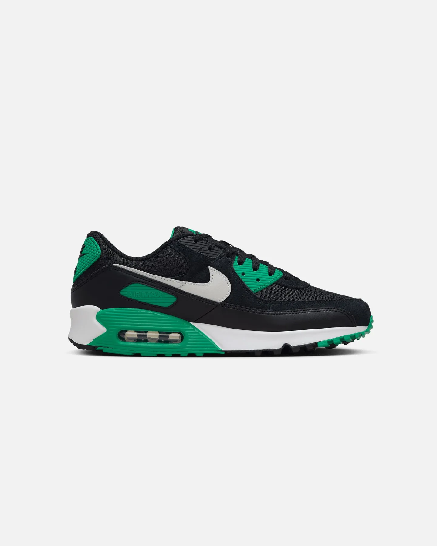 Nike Air Max 90 Black/White/Green Everywhere Fit