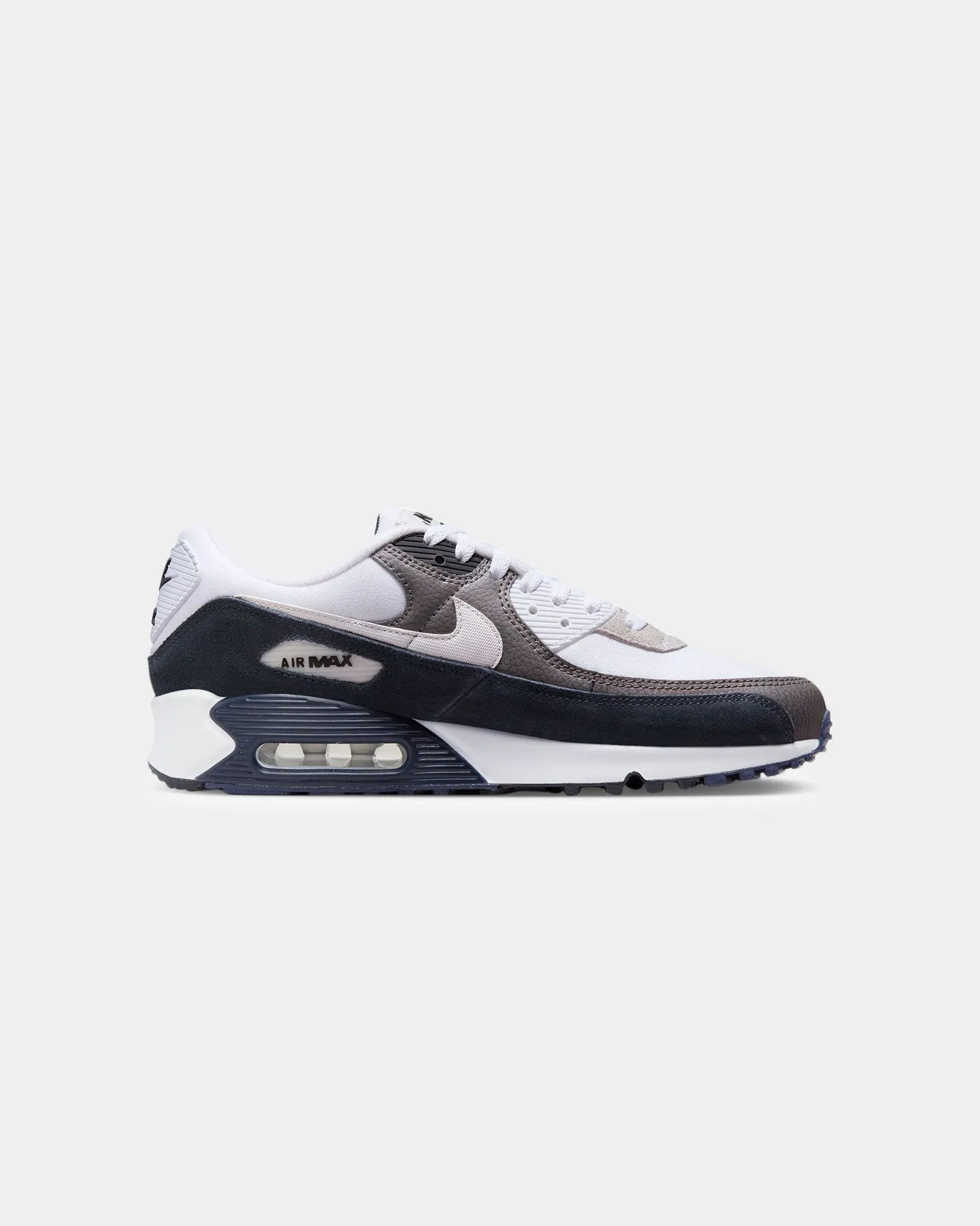 Shine Bright Reinforced Seams Nike Air Max 90 Flat Pewter/Obsidian