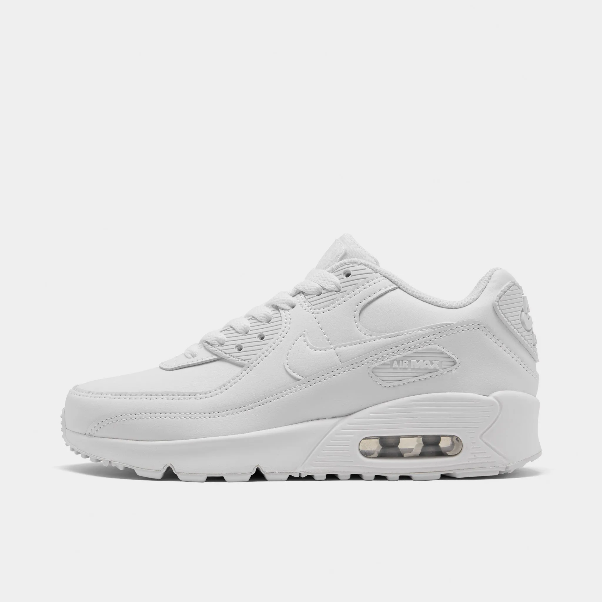 Steady Pace Chill Essential Nike Air Max 90 LTR GS White / White - Metallic Silver
