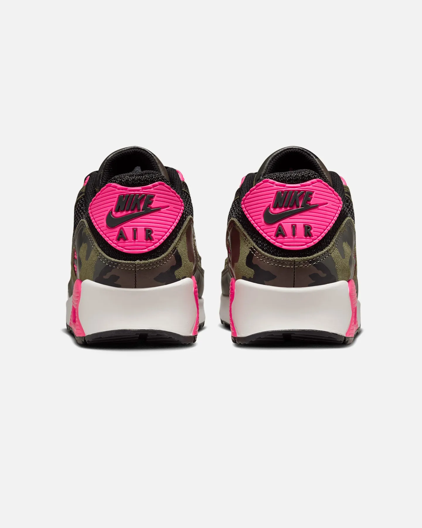 Season Ease Nike Air Max 90 Premium "Camo" Camo-Sequaia/Black/Hyper Pink