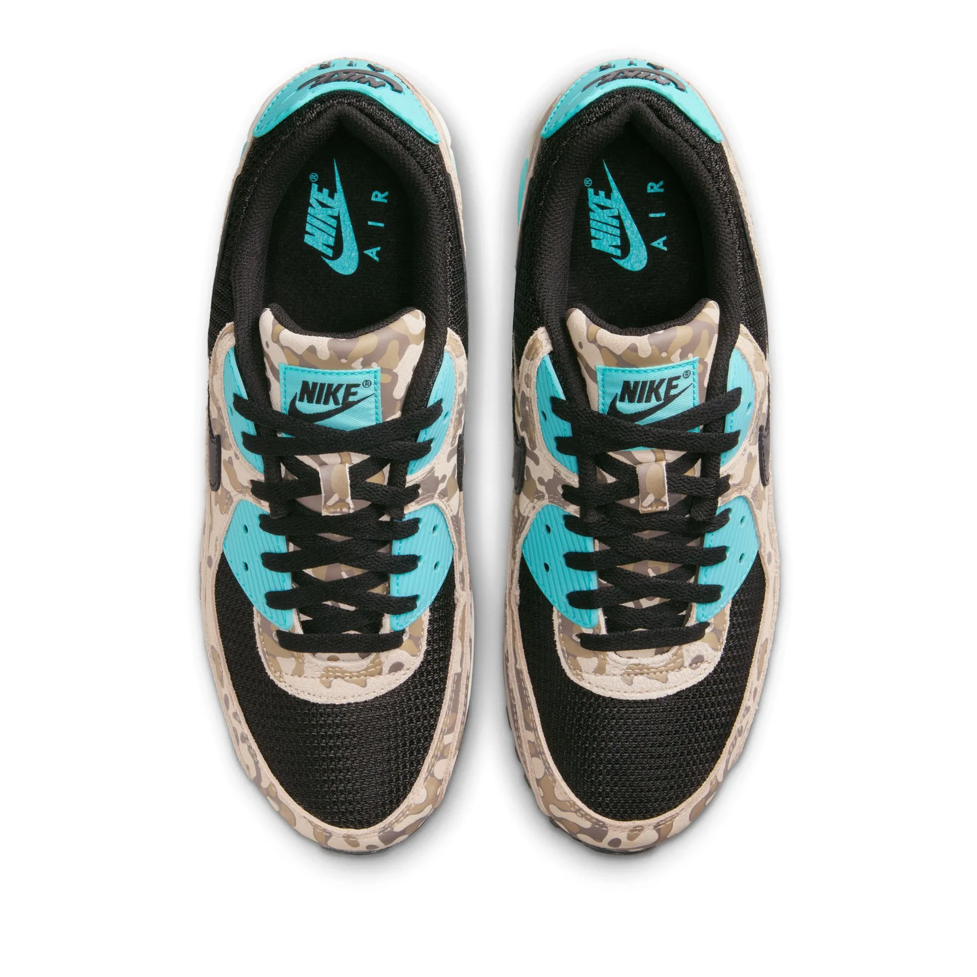 Nike Air Max 90 Premium - Sanddrift/Aurora Green Lace Lock